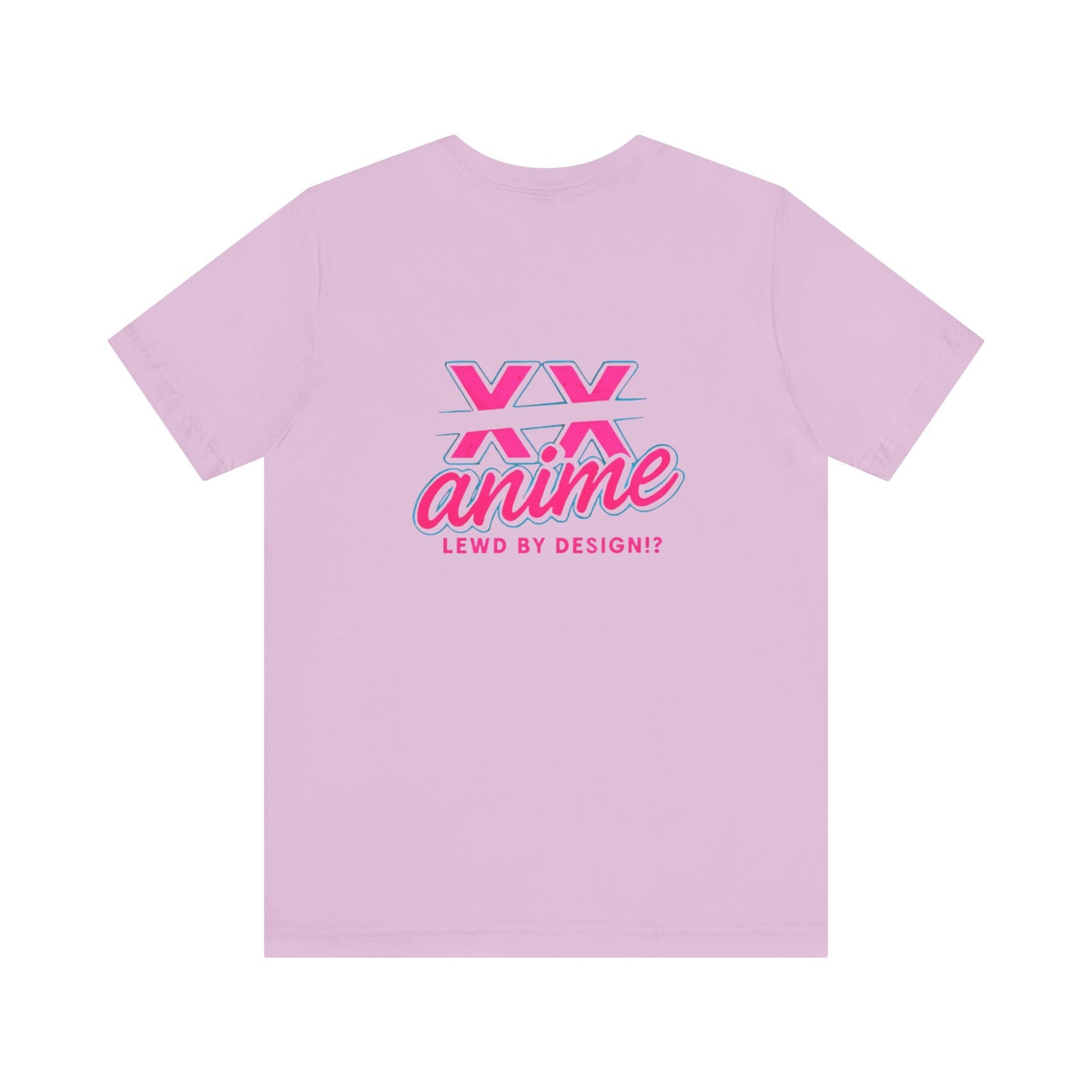 Lewd Anime-Themed Unisex Tee for Fans, Cute Graphic T-Shirt, Comfortable Everyday Wear, Perfect Gift for Anime Lovers, Stylish Casual Top