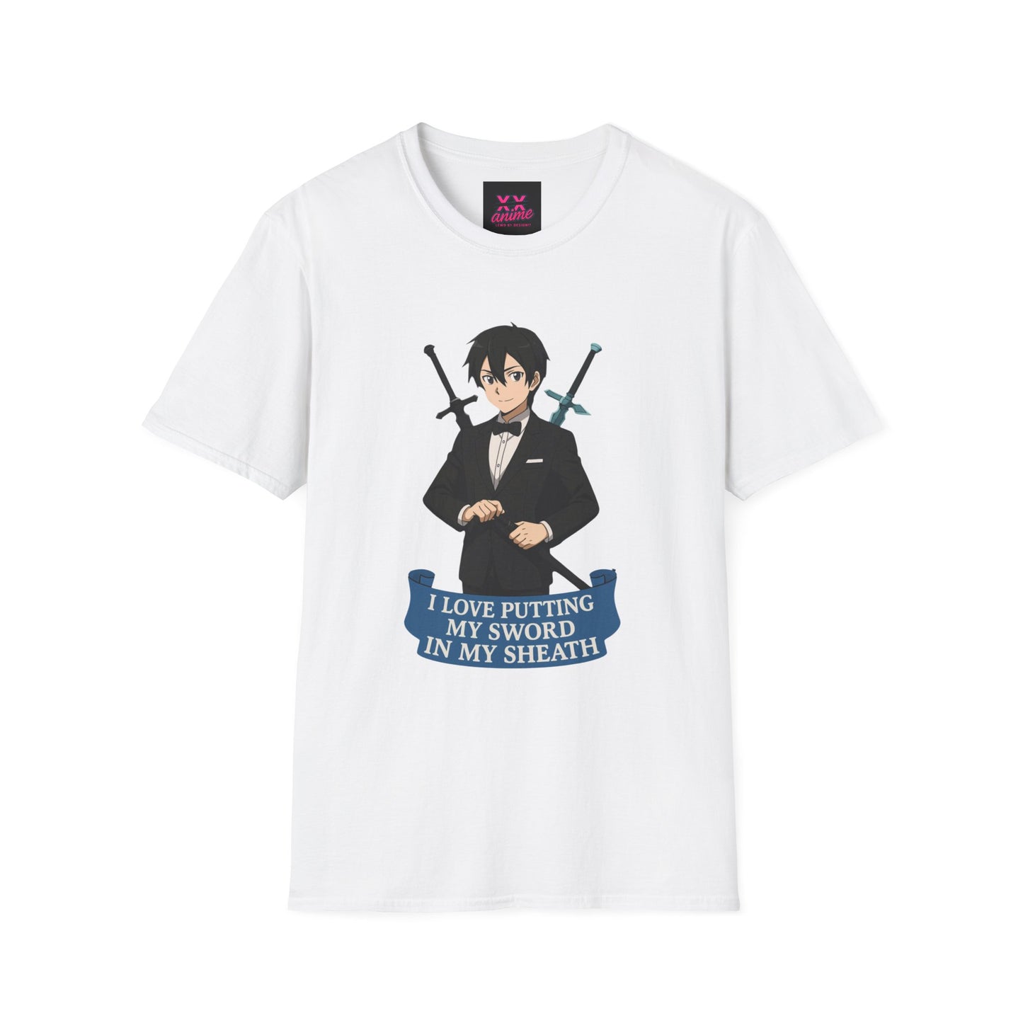 Anime-Inspired Unisex T-Shirt, Fun Graphic Tee, Geek Culture Apparel, Casual Wear, Gift for Anime Lovers, Trendy Fashion Statement