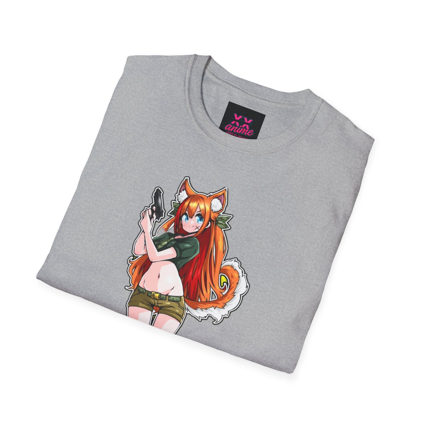 Anime lewd Graphic Tee, Casual Unisex T-Shirt, Trendy Character Shirt, Cute Gift for Anime Lovers, Streetwear for Fans