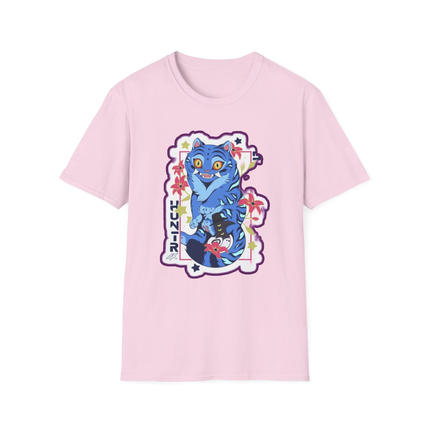 Whimsical Cartoon idol tiger 2 Graphic T-Shirt, Fun Unisex Tee for Kids and Teens, Perfect for Birthdays, Gifts, Casual Wear, Unique Playful Design