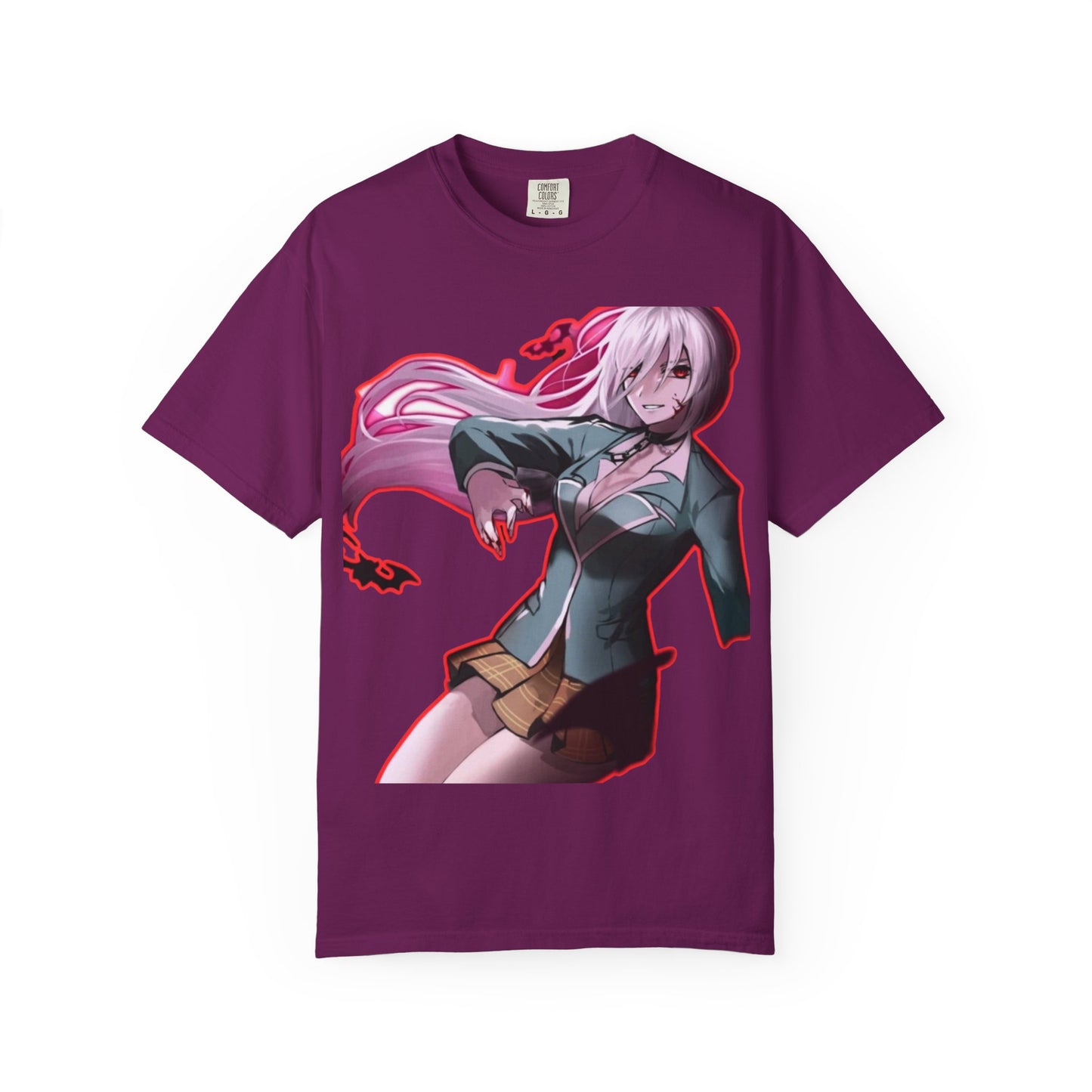 Anime-Themed T-Shirt Featuring Bold Artwork