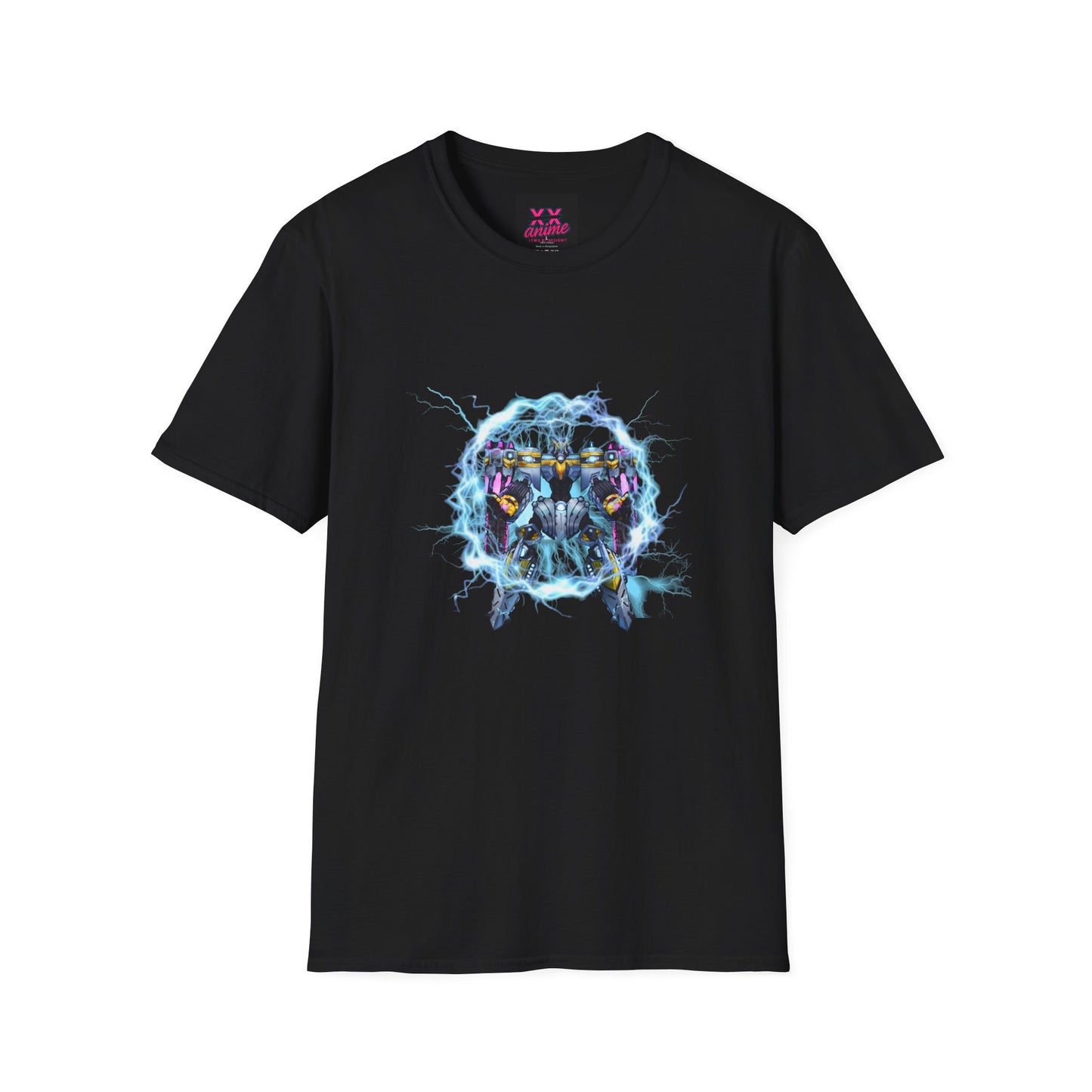 Ygo aa Anime Graphic T-Shirt, Softstyle Tee for Anime Fans, Casual Wear, Gift for Birthdays, Game Nights, and Conventions