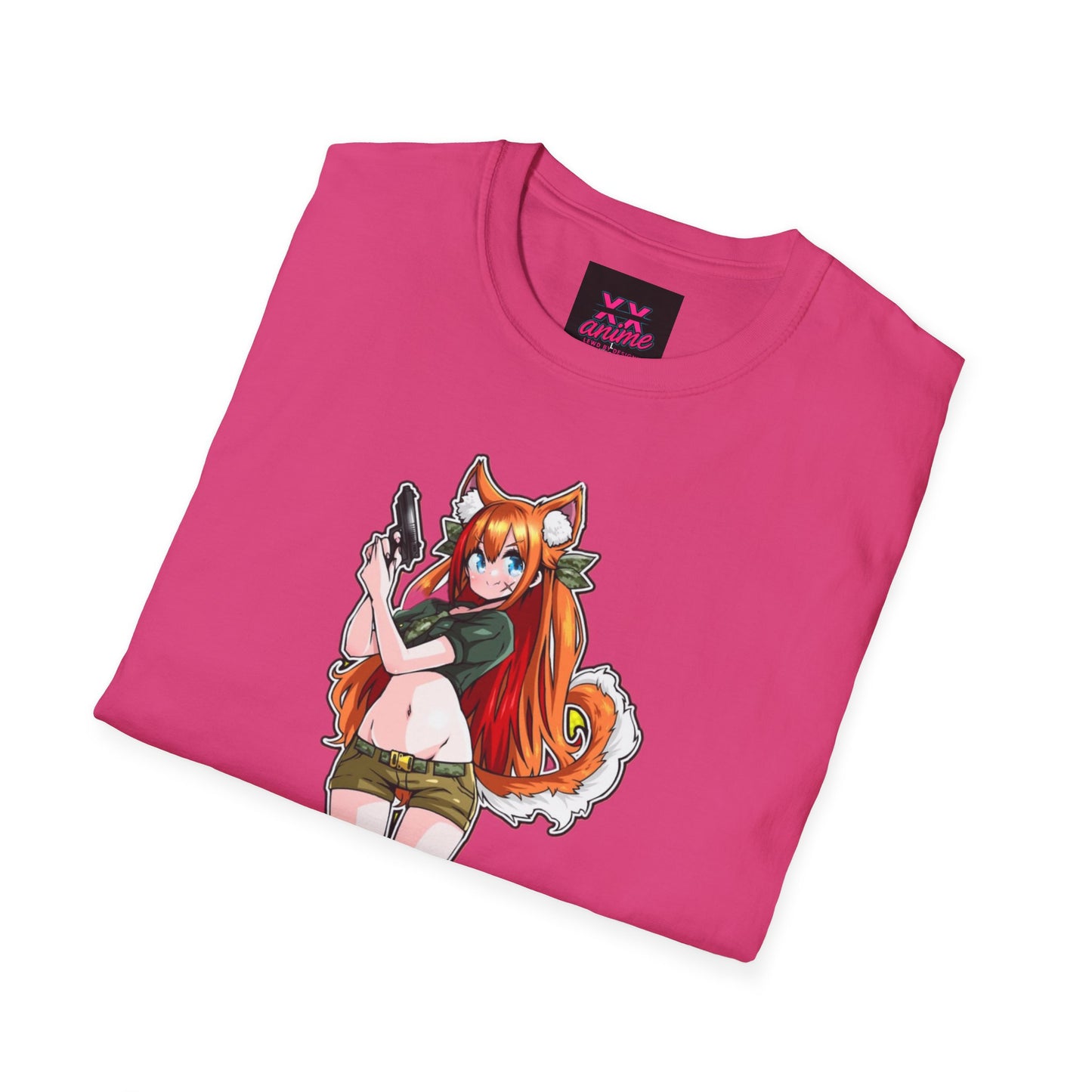 Anime lewd Graphic Tee, Casual Unisex T-Shirt, Trendy Character Shirt, Cute Gift for Anime Lovers, Streetwear for Fans