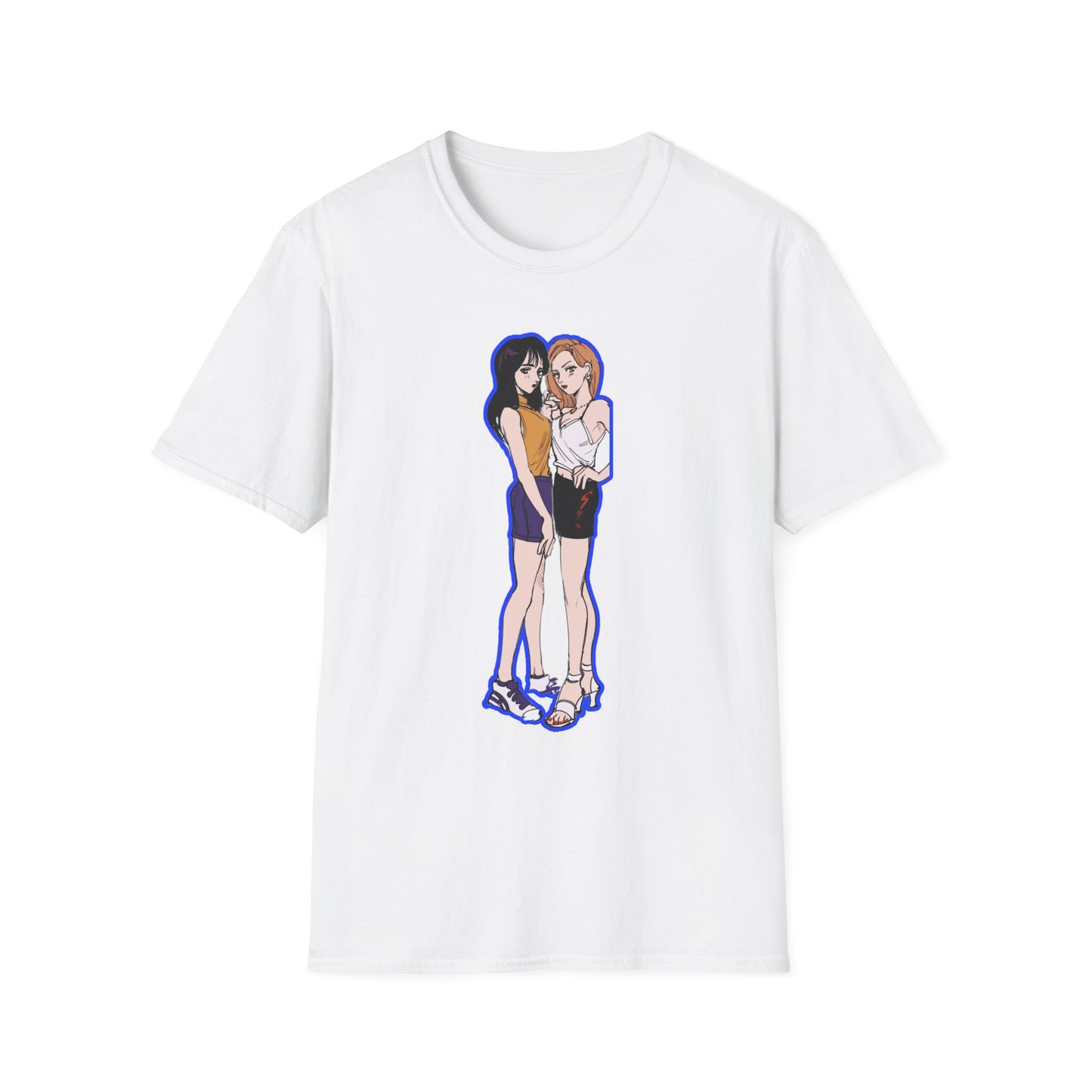 Trendy Graphic initial D 14 T-Shirt for Couples | Cute Relationship Gift | LGBTQ+ Pride | Casual Streetwear | Summer Vibes | Love Tees