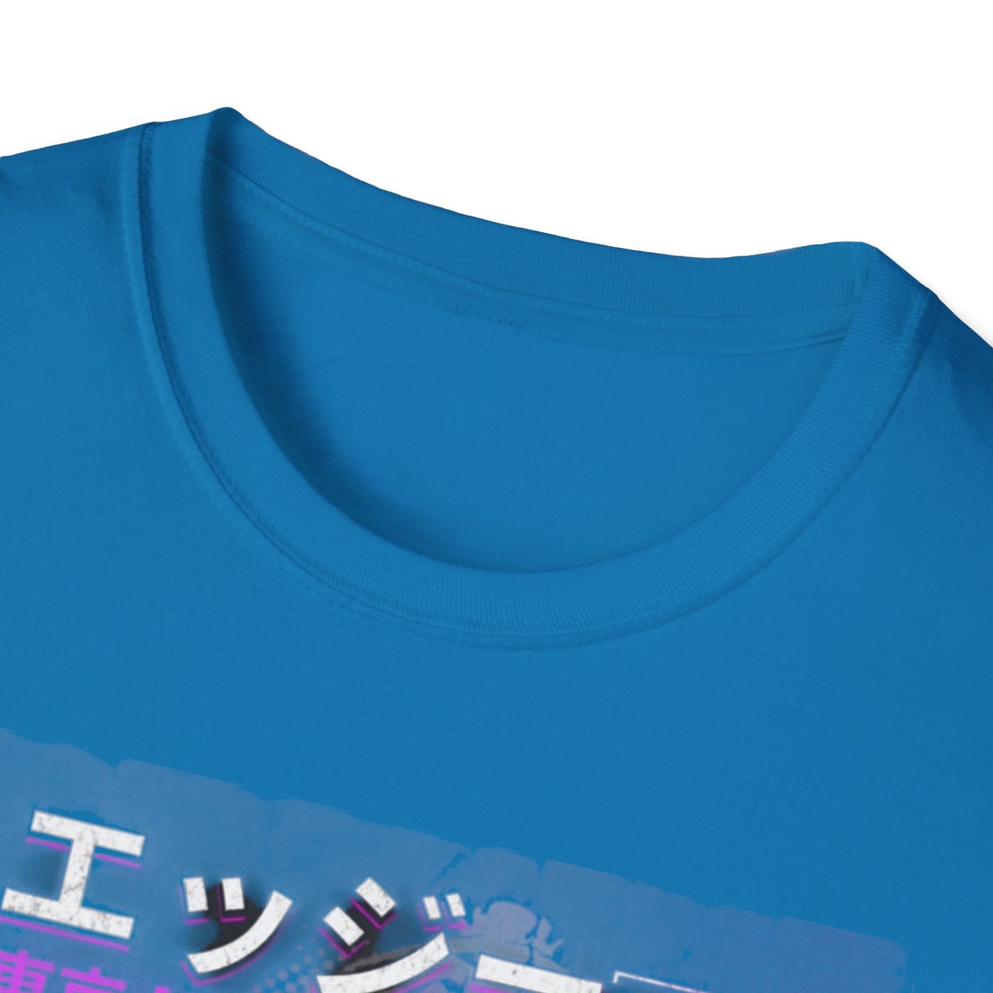 Anime Graphic T-Shirt, Unisex Softstyle Tee, Casual Wear, Gift for Anime Lovers, Cool Streetwear, Manga Inspired Apparel