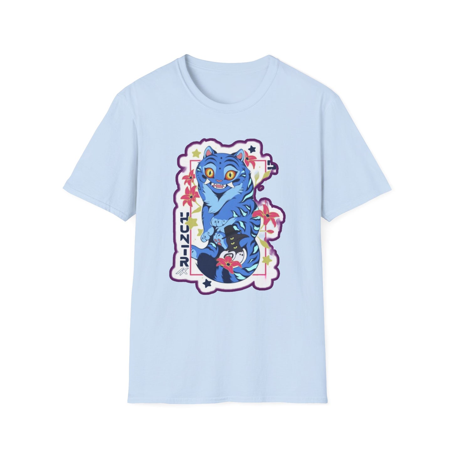 Whimsical Cartoon idol tiger 2 Graphic T-Shirt, Fun Unisex Tee for Kids and Teens, Perfect for Birthdays, Gifts, Casual Wear, Unique Playful Design