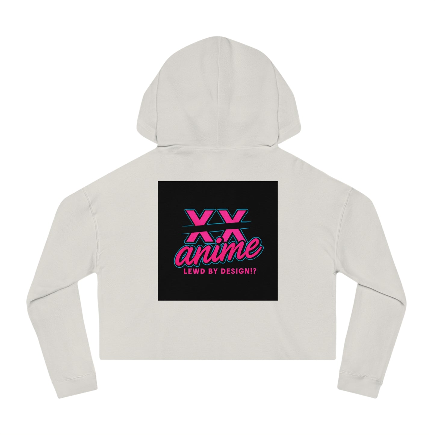 Anime-Inspired Cropped Hoodie - Cute & Sassy, Streetwear Fashion, Gift for Her, Cosplay, Casual Wear, Anime Lovers