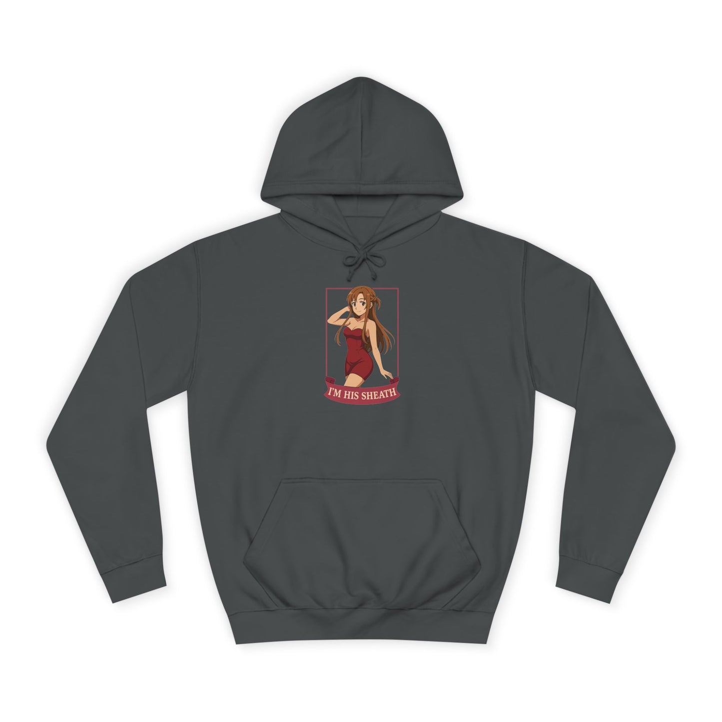 Anime-Inspired Unisex College Hoodie, Comfortable Casual Wear, Unique Graphic Sweatshirt, Trendy Gifts for Students, Streetwear Style
