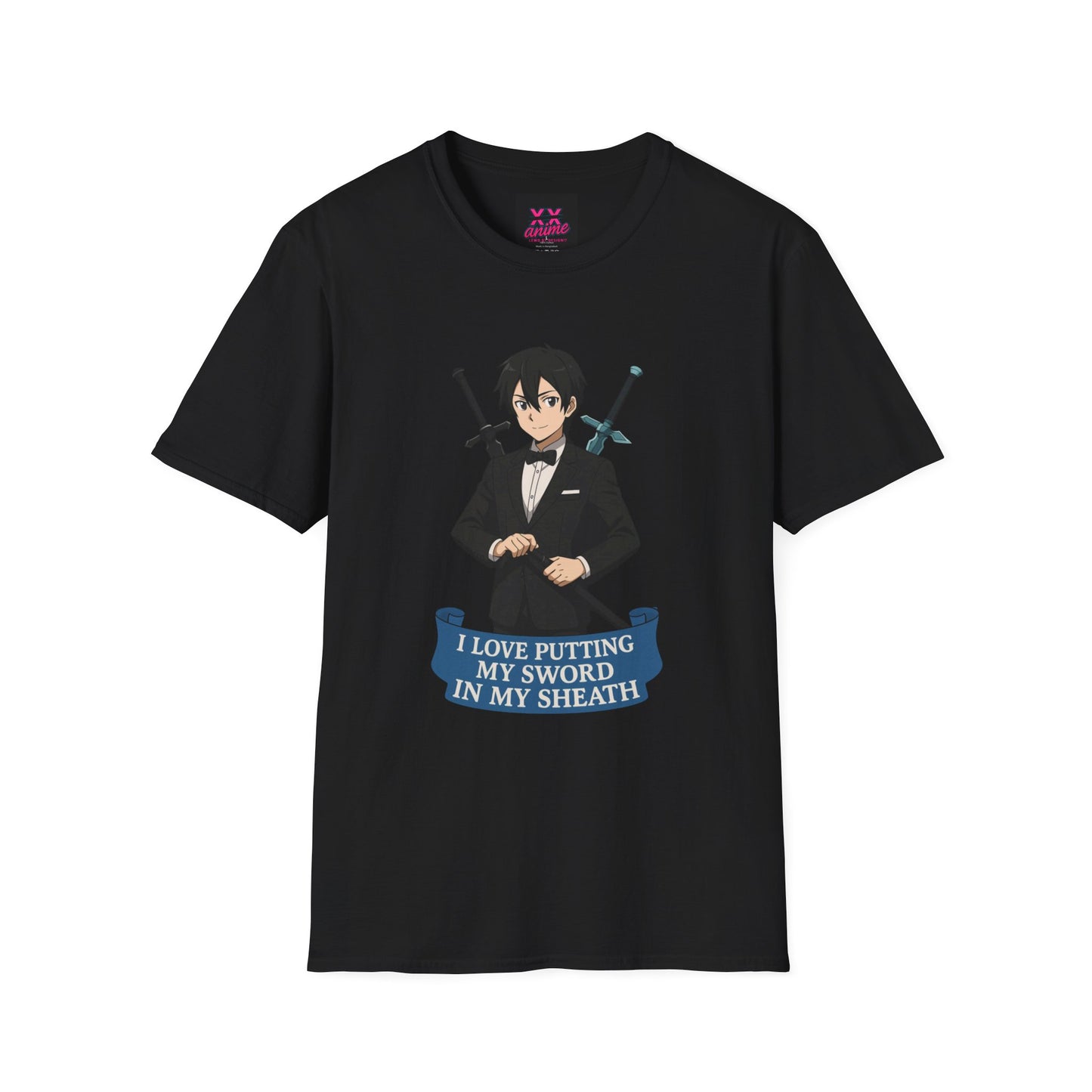Anime-Inspired Unisex T-Shirt, Fun Graphic Tee, Geek Culture Apparel, Casual Wear, Gift for Anime Lovers, Trendy Fashion Statement