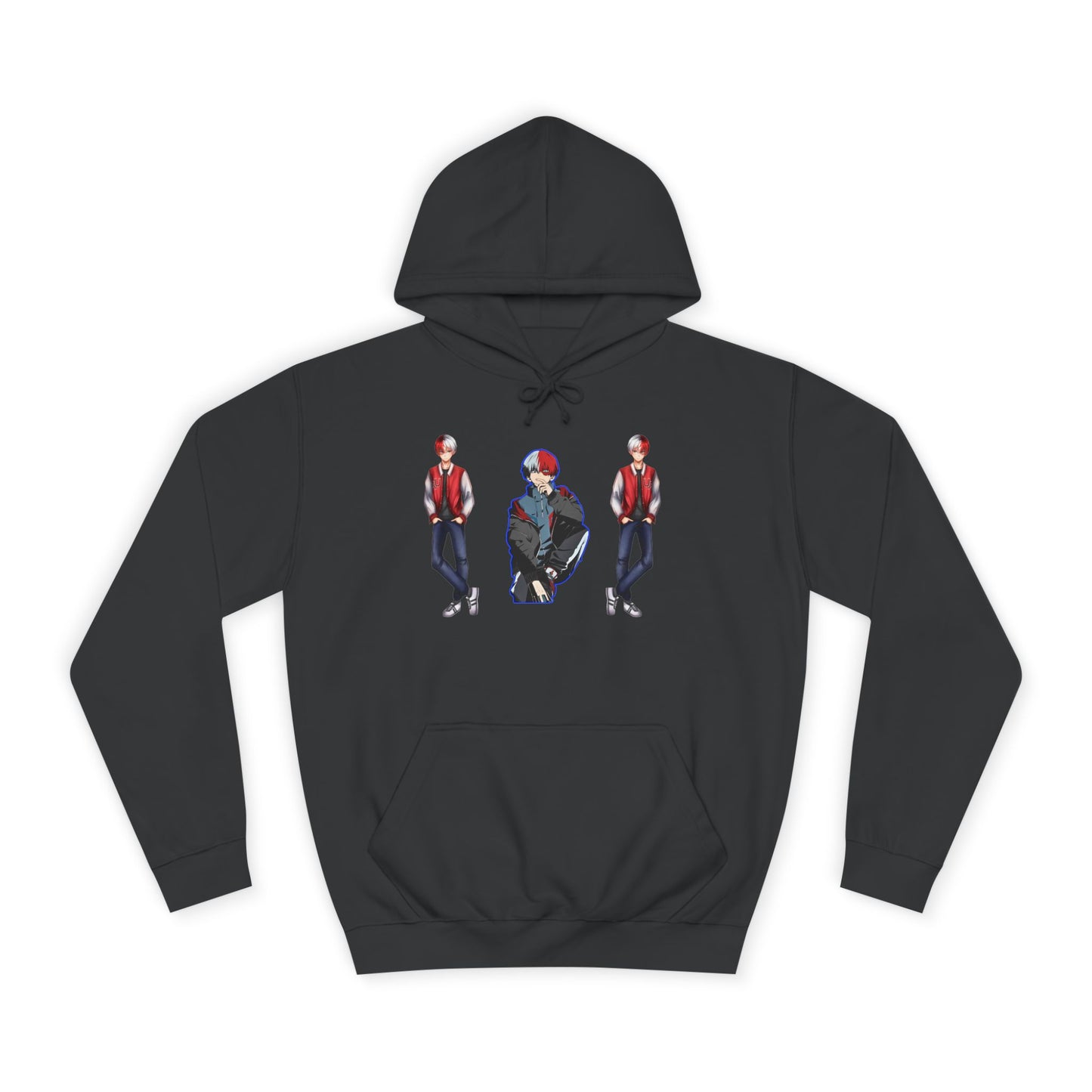 Hero school toto style Hoodie, Cozy Casual Wear, Gift for Students, Streetwear, Music Events, College Hoodie, Graphic Sweater
