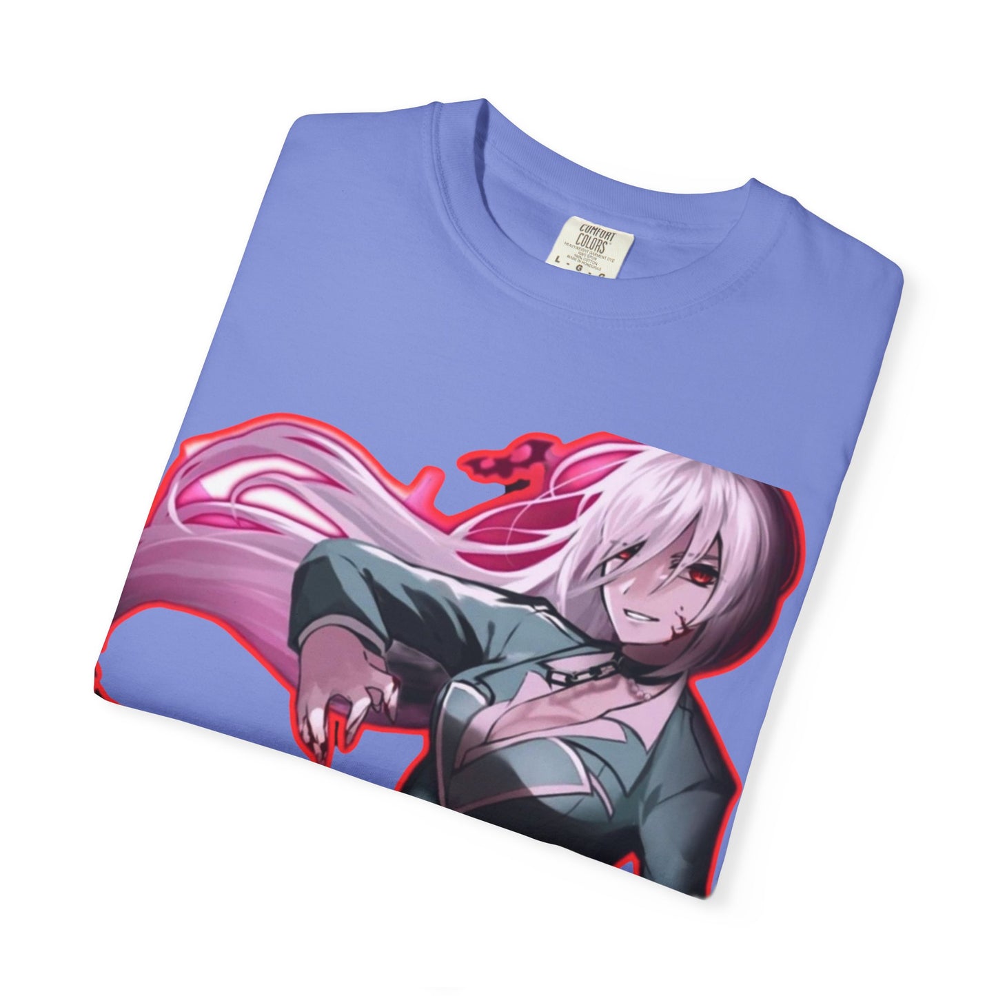 Anime-Themed T-Shirt Featuring Bold Artwork