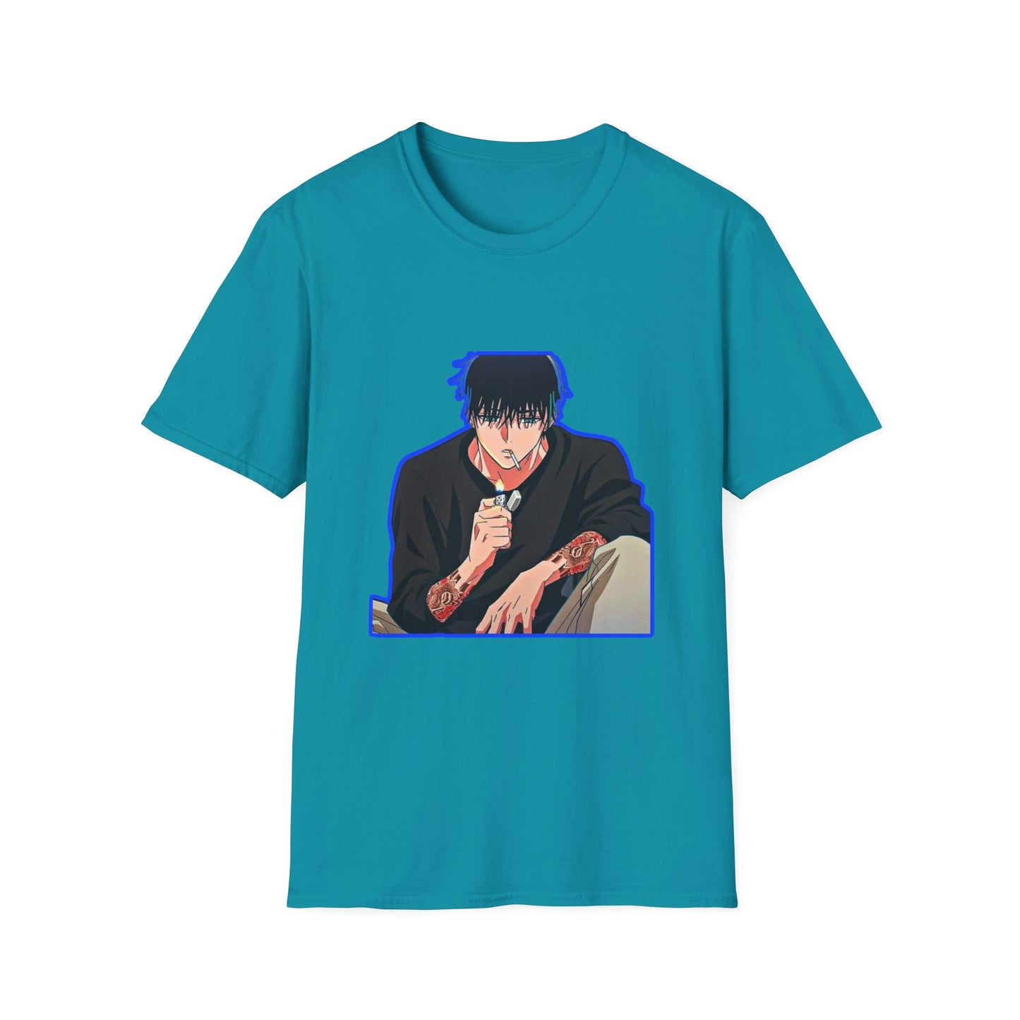 Anime-Inspired Unisex fiance 1 Softstyle T-Shirt, Manga Fan Gift, Casual Wear, Graphic Tee, Streetwear, Birthday Present, Cool T-Shirt