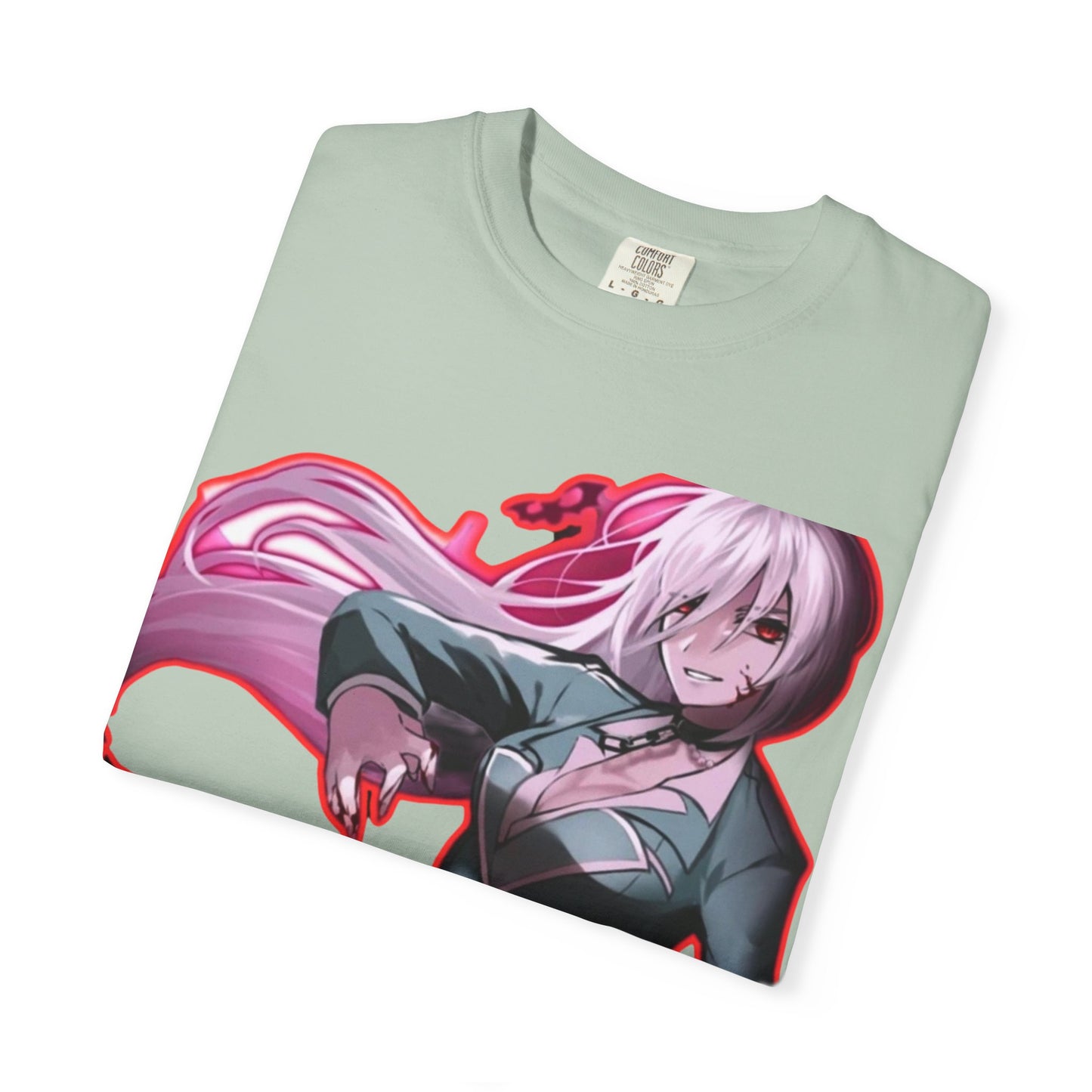 Anime-Themed T-Shirt Featuring Bold Artwork