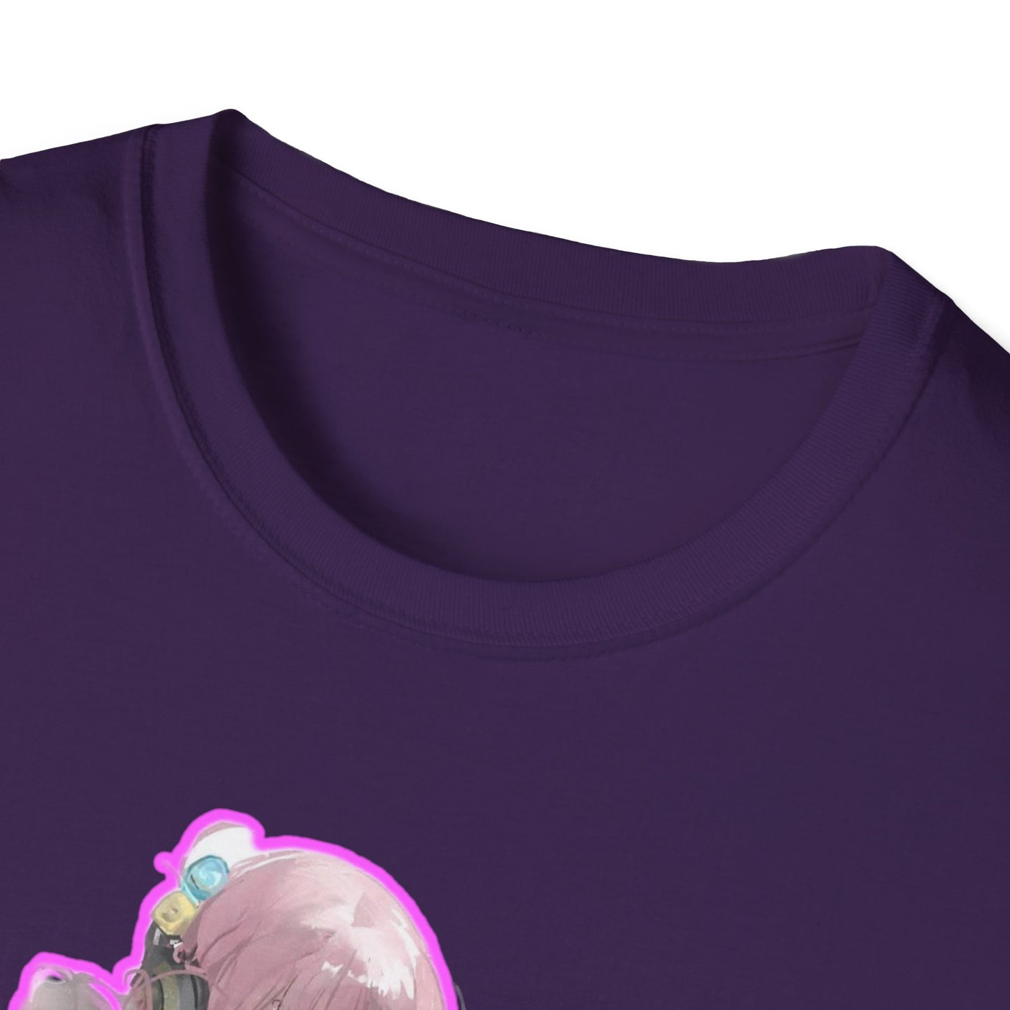 Cool Gamer Girl T-Shirt, Anime Tee, Unisex Softstyle Shirt for Game Lovers, Gift for Birthdays, Casual Wear, Fun Streetwear