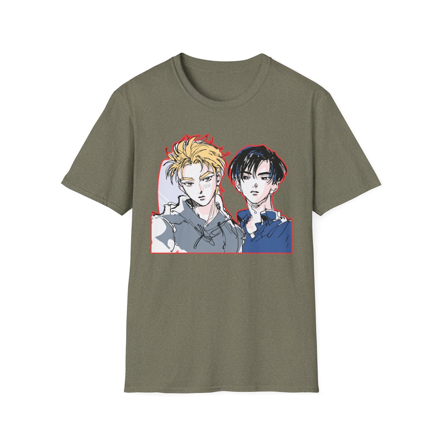 Anime-Inspired initial D 13 Unisex Softstyle T-Shirt, Stylish Graphic Tee, Casual Wear, Gift for Anime Lovers, Everyday Fashion