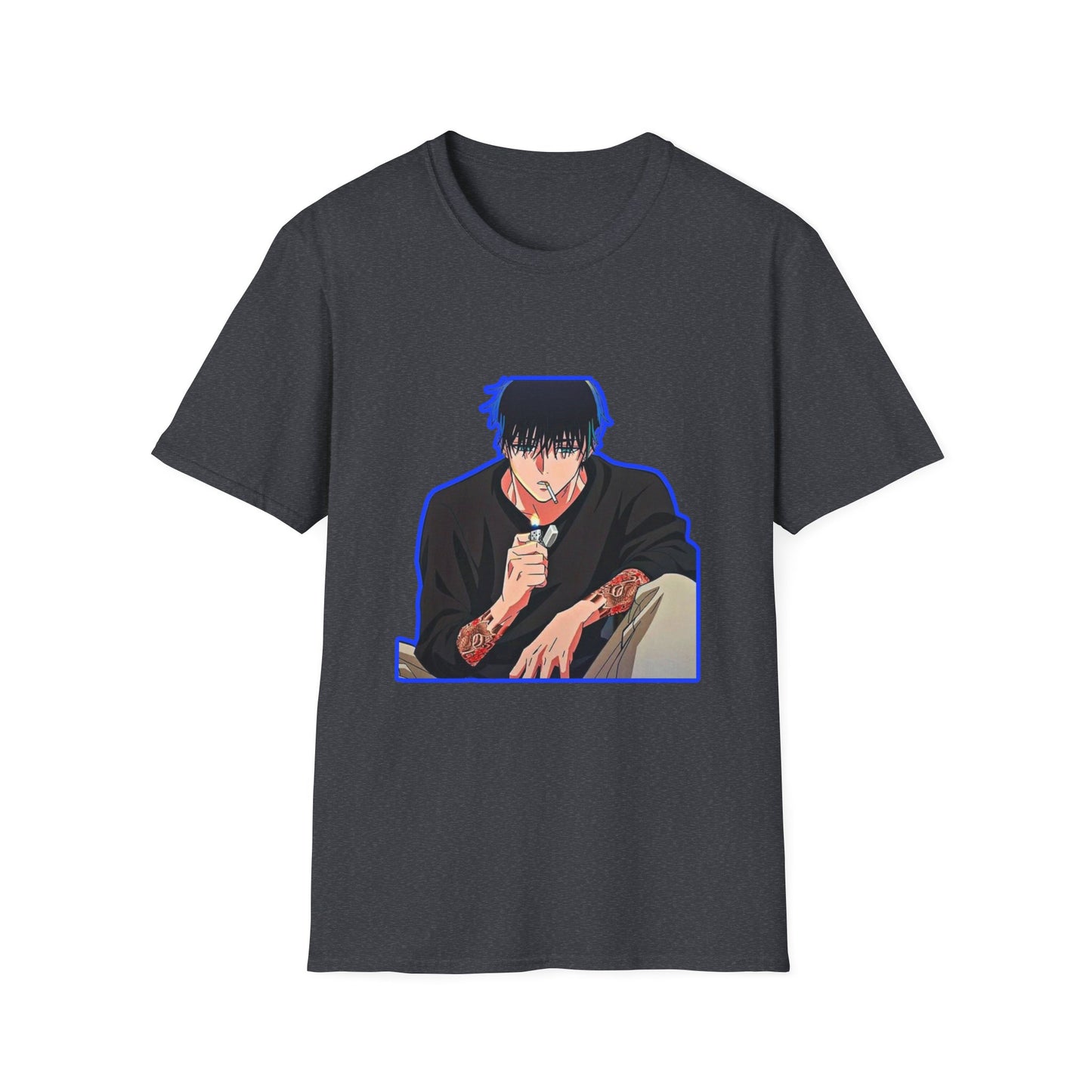Anime-Inspired Unisex fiance 1 Softstyle T-Shirt, Manga Fan Gift, Casual Wear, Graphic Tee, Streetwear, Birthday Present, Cool T-Shirt