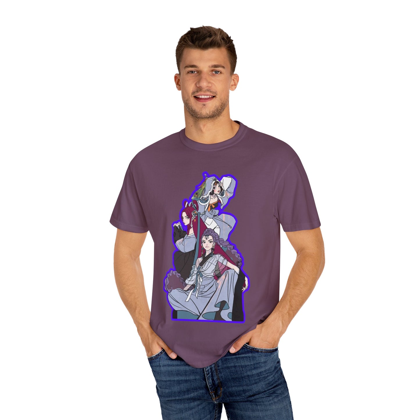 Anime-Inspired kpop Graphic Tee with Bold Text, Perfect for Fans of Japanese Culture, Casual Wear, Anime Conventions, Gift for Otaku