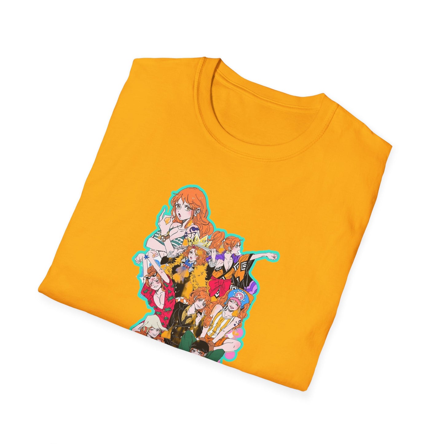 Whimsical Cartoon one piece 9 Character Unisex T-Shirt | Fun Graphic Tee, Gift for Fans, Casual Wear, Collectible Apparel, Birthday Gift