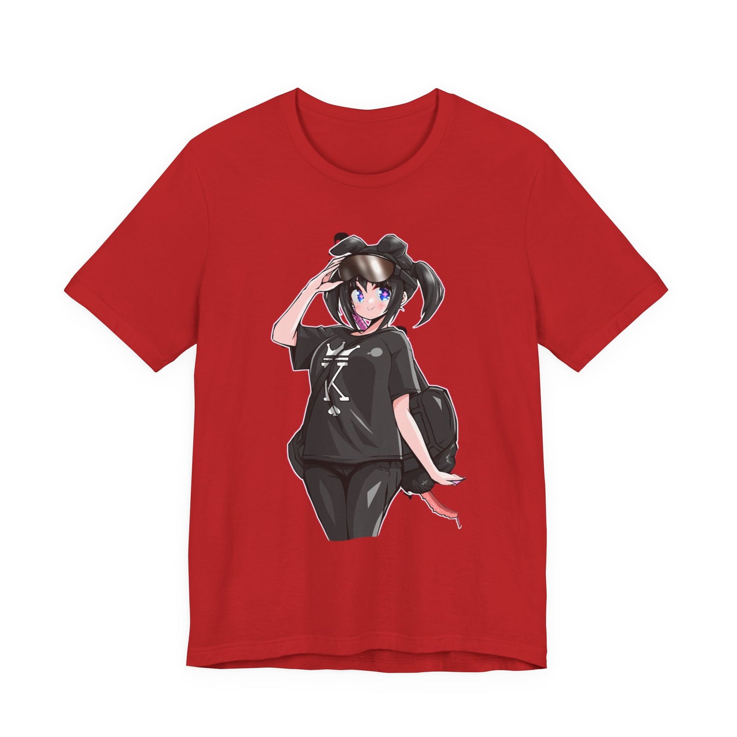 Lewd Anime-Themed Unisex Tee for Fans, Cute Graphic T-Shirt, Comfortable Everyday Wear, Perfect Gift for Anime Lovers, Stylish Casual Top