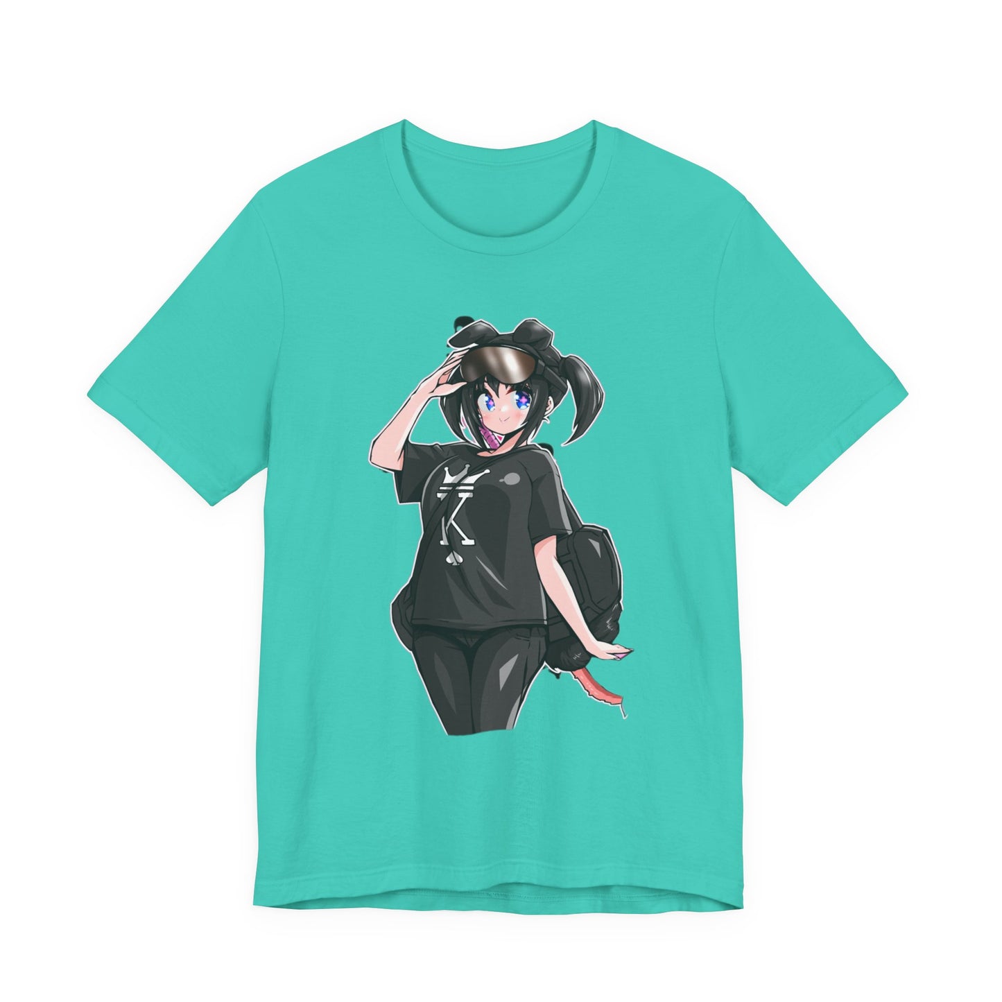 Lewd Anime-Themed Unisex Tee for Fans, Cute Graphic T-Shirt, Comfortable Everyday Wear, Perfect Gift for Anime Lovers, Stylish Casual Top