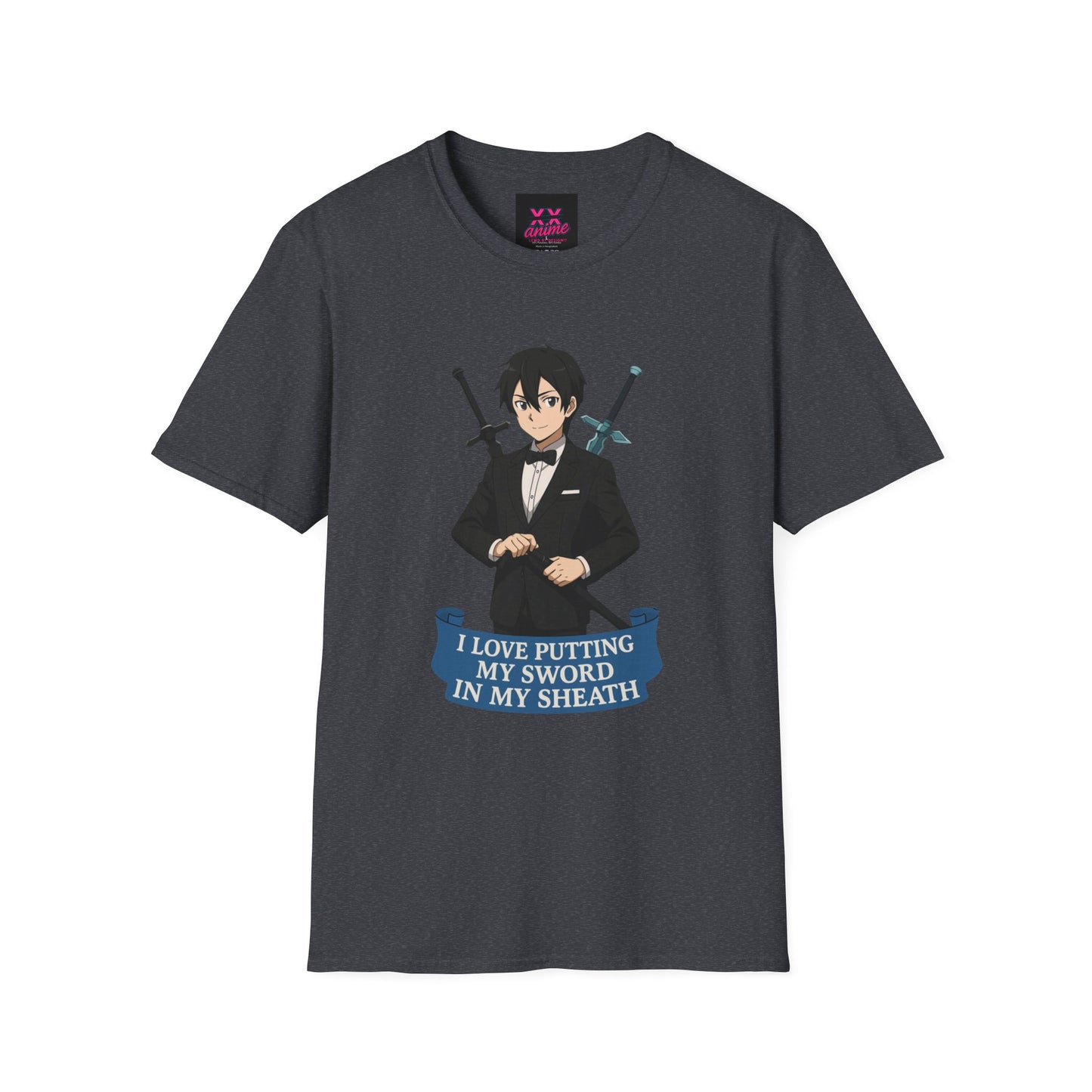 Anime-Inspired Unisex T-Shirt, Fun Graphic Tee, Geek Culture Apparel, Casual Wear, Gift for Anime Lovers, Trendy Fashion Statement