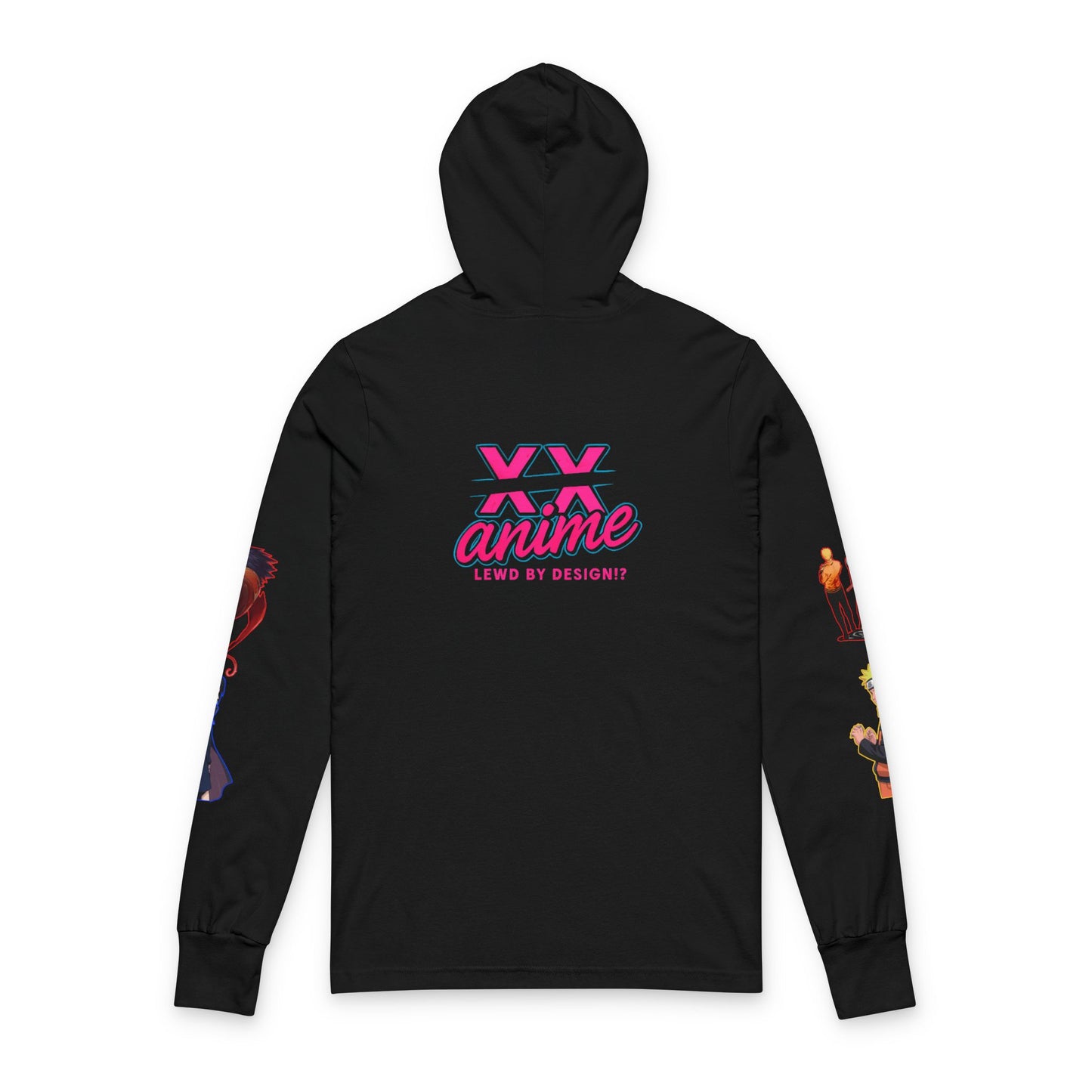Anime-Inspired naruto Unisex Hoodie, Long Sleeve Tee for Fans, Cozy Streetwear, Gifts for Nerds, Casual Fashion Statement