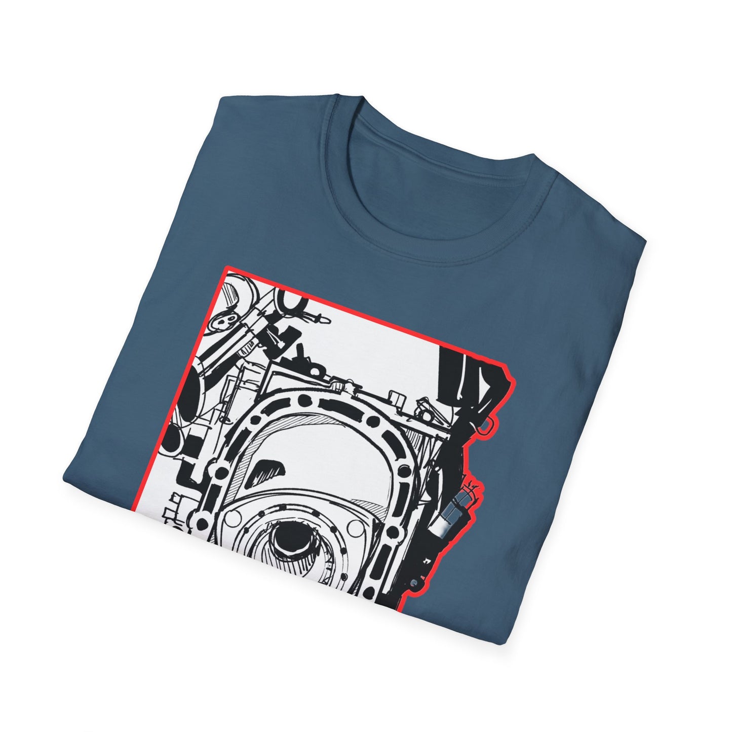 Automotive initial D 16 Eye Art T-Shirt, Gearhead Apparel, Car Enthusiast Gift, Unique Graphic Tee, Vehicle Lover's Top, Creative Statement Shirt