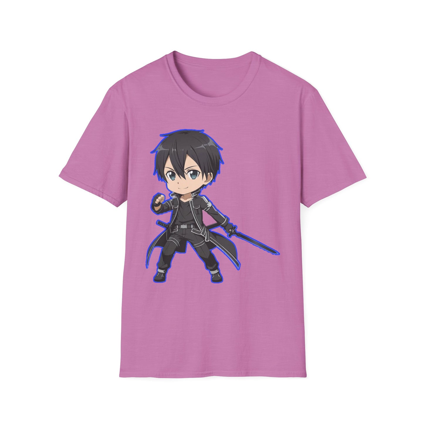 Anime Character sao 12 Unisex T-Shirt, Softstyle Tee for Fans, Gift for Birthdays and Conventions, Casual Wear, Cute Graphic Tee