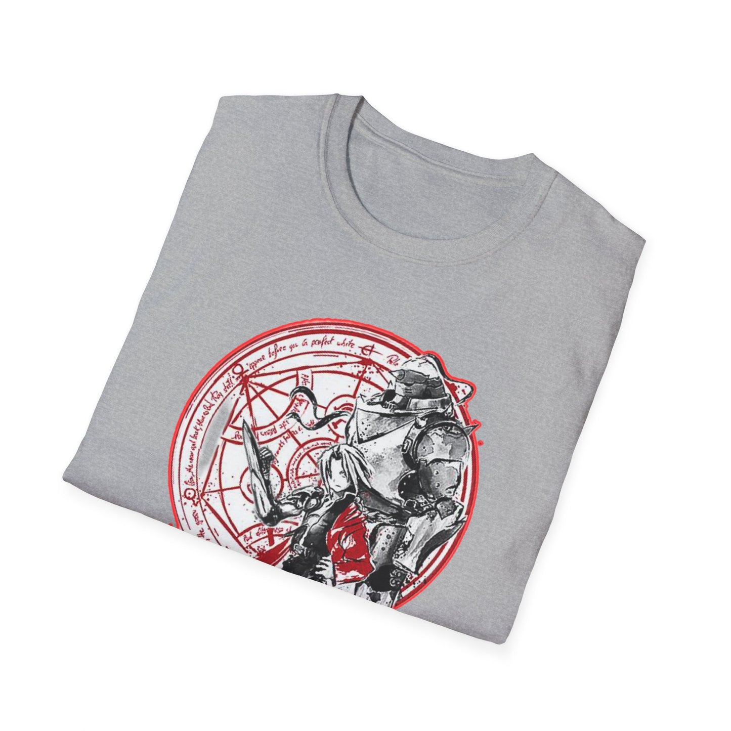 Unisex Graphic fma 2T-Shirt with Alchemist Design – Stylish Casual Wear, Anime Gift, Perfect for Fans, Everyday Comfort, Unique Gift Idea