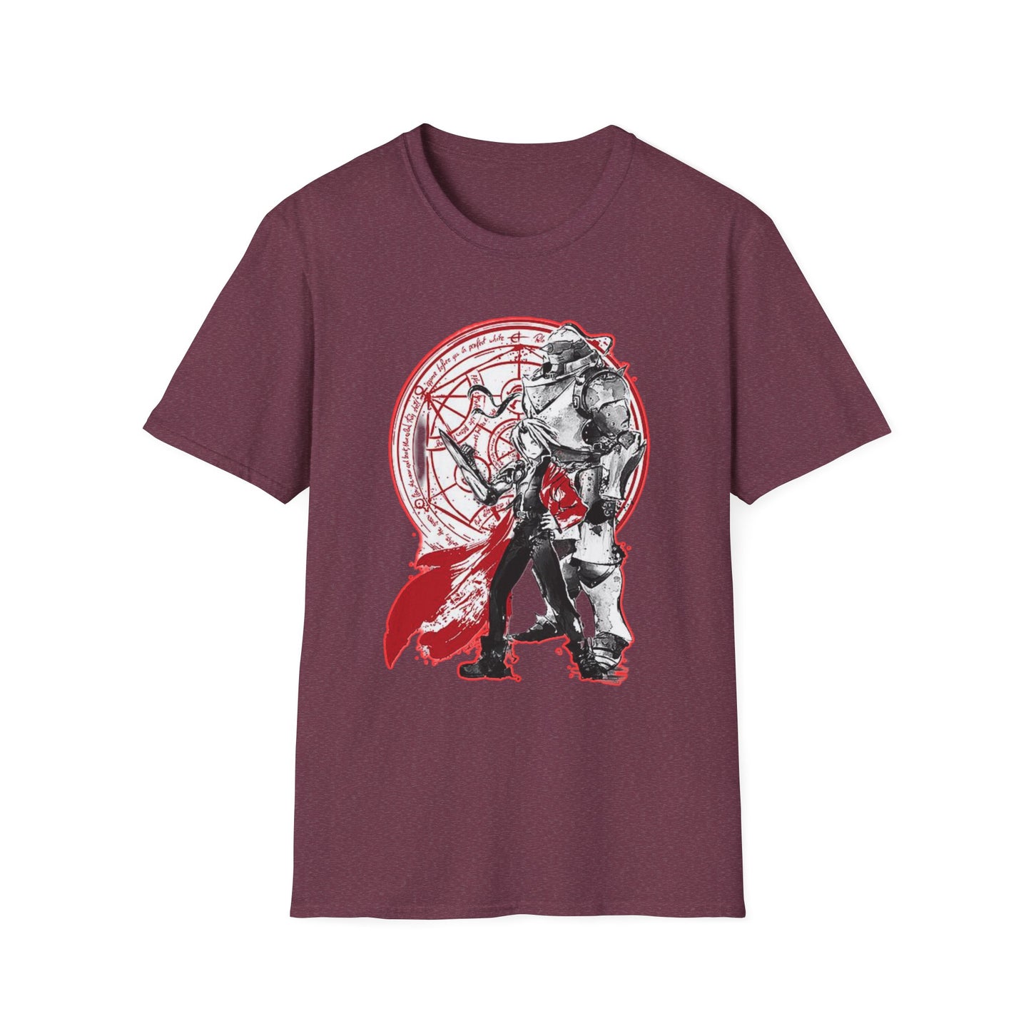 Unisex Graphic fma 2T-Shirt with Alchemist Design – Stylish Casual Wear, Anime Gift, Perfect for Fans, Everyday Comfort, Unique Gift Idea