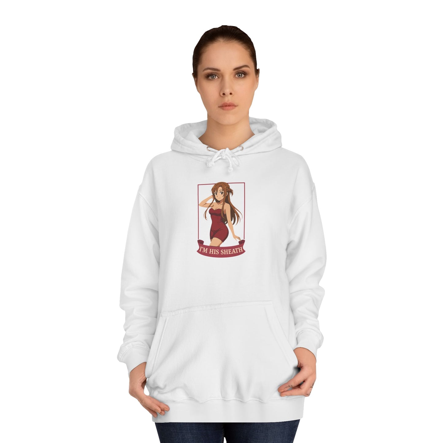 Anime-Inspired Unisex College Hoodie, Comfortable Casual Wear, Unique Graphic Sweatshirt, Trendy Gifts for Students, Streetwear Style