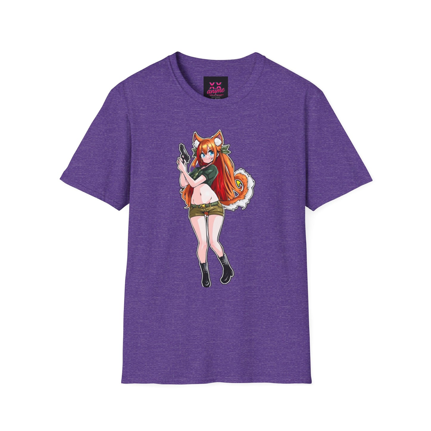 Anime lewd Graphic Tee, Casual Unisex T-Shirt, Trendy Character Shirt, Cute Gift for Anime Lovers, Streetwear for Fans