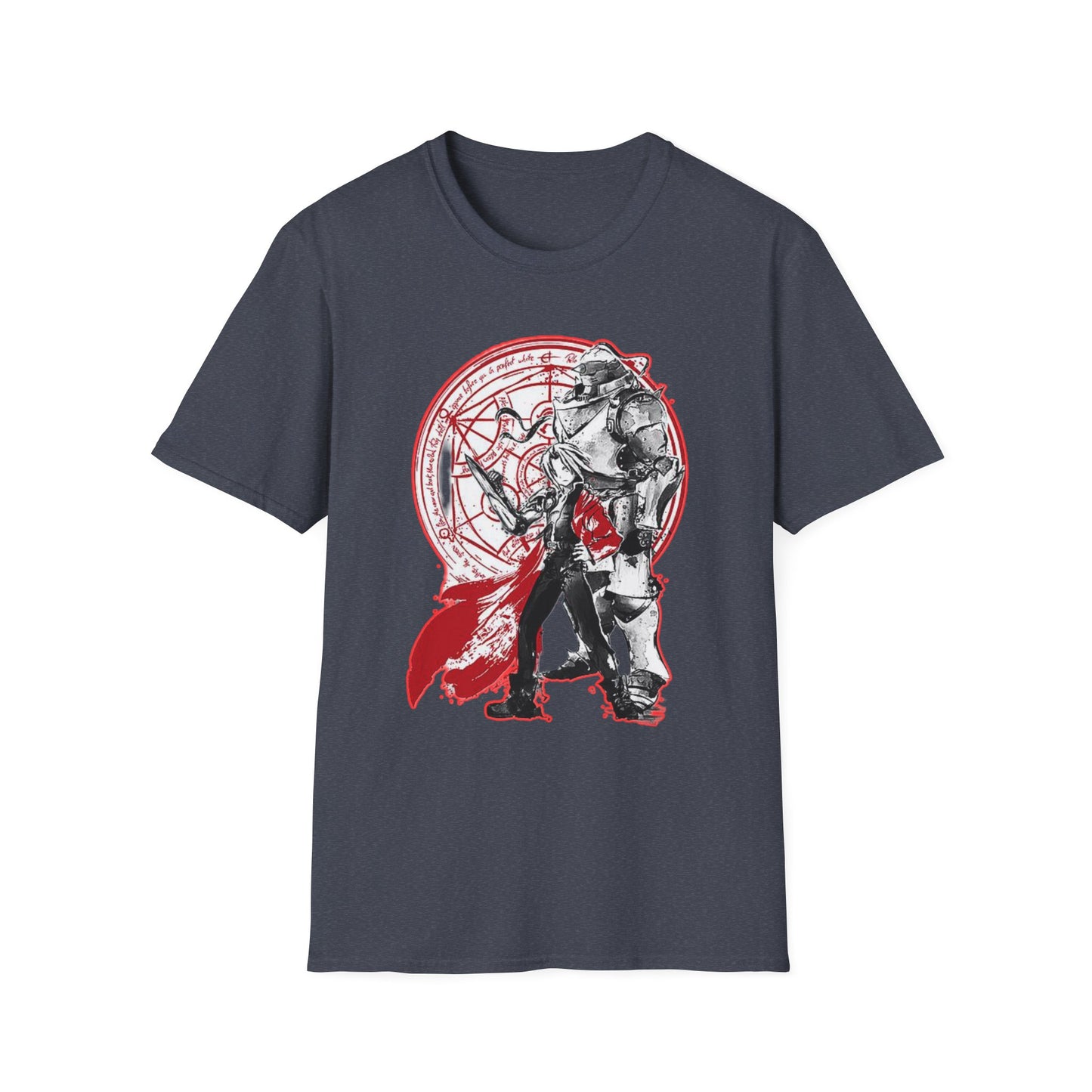 Unisex Graphic fma 2T-Shirt with Alchemist Design – Stylish Casual Wear, Anime Gift, Perfect for Fans, Everyday Comfort, Unique Gift Idea