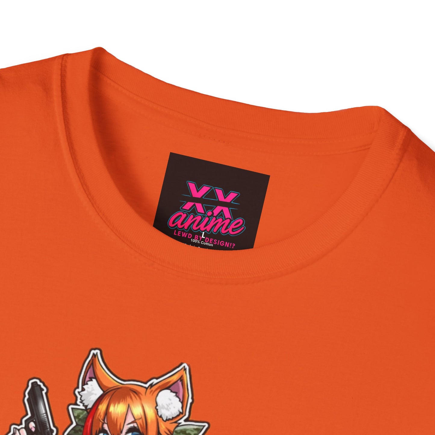 Anime lewd Graphic Tee, Casual Unisex T-Shirt, Trendy Character Shirt, Cute Gift for Anime Lovers, Streetwear for Fans