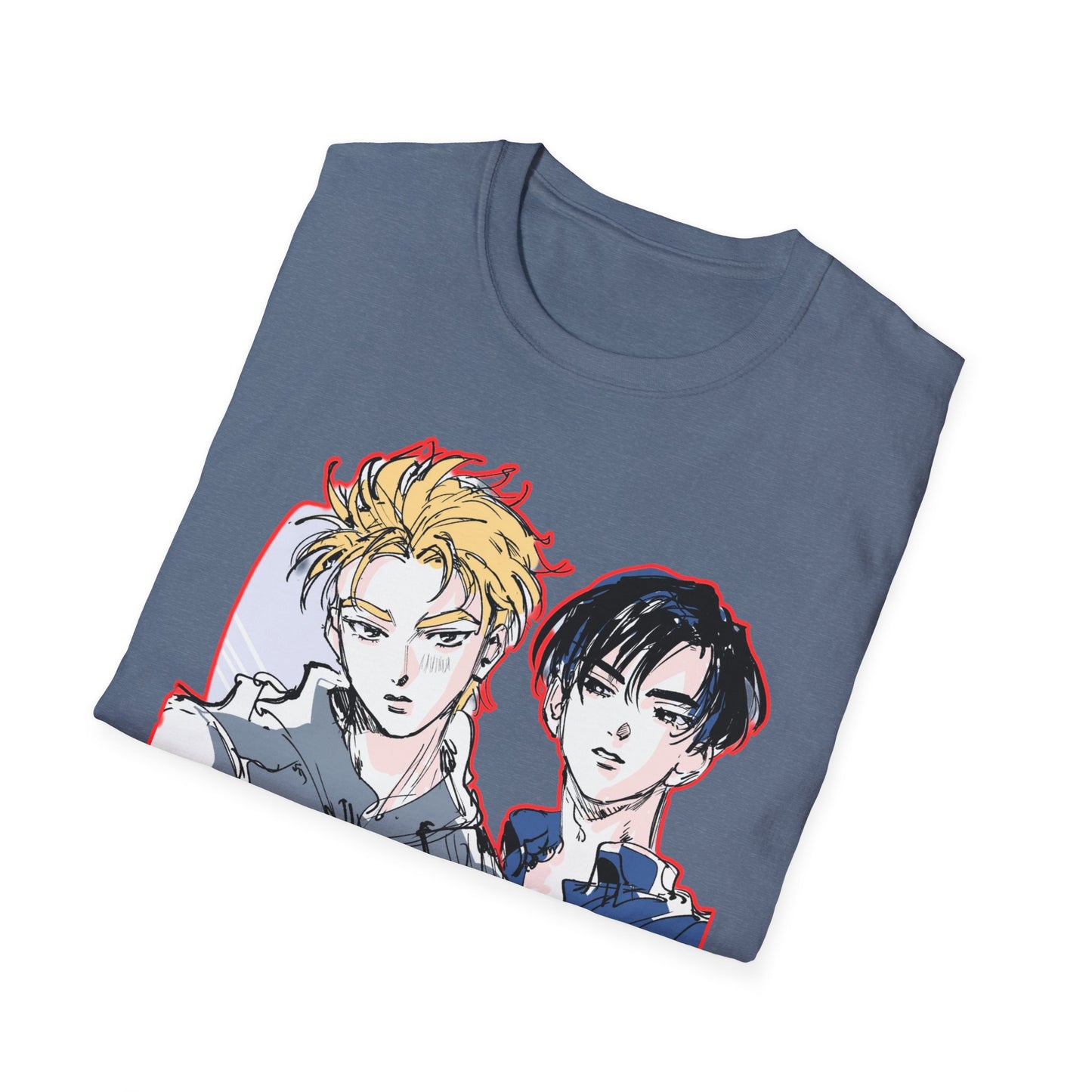 Anime-Inspired initial D 13 Unisex Softstyle T-Shirt, Stylish Graphic Tee, Casual Wear, Gift for Anime Lovers, Everyday Fashion