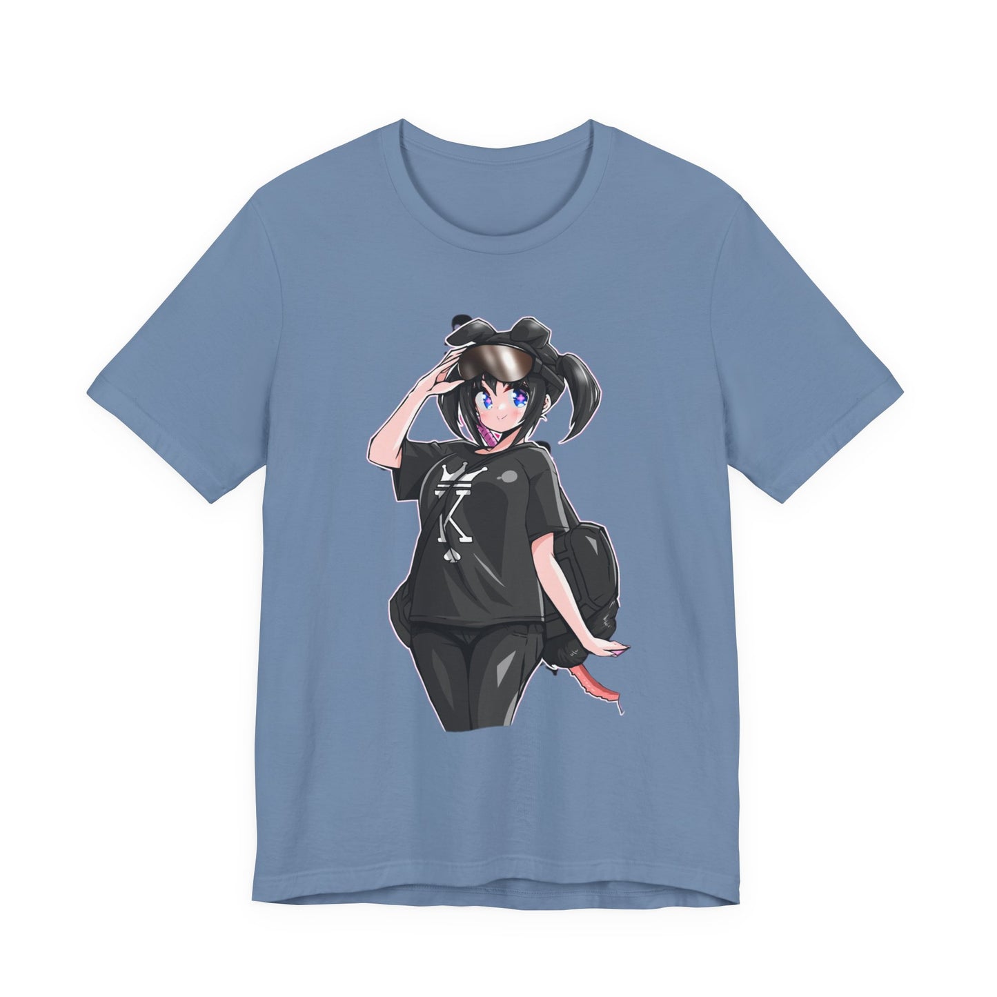 Lewd Anime-Themed Unisex Tee for Fans, Cute Graphic T-Shirt, Comfortable Everyday Wear, Perfect Gift for Anime Lovers, Stylish Casual Top