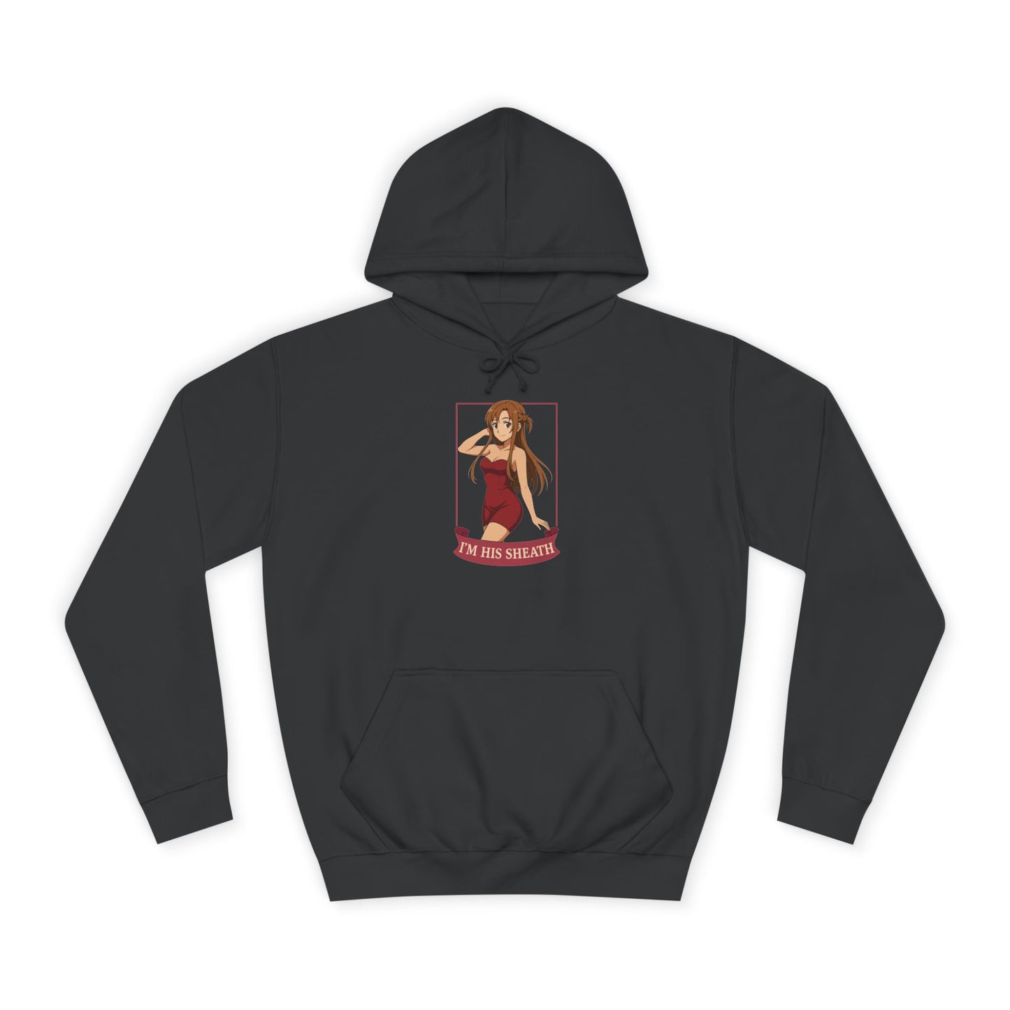 Anime-Inspired Unisex College Hoodie, Comfortable Casual Wear, Unique Graphic Sweatshirt, Trendy Gifts for Students, Streetwear Style