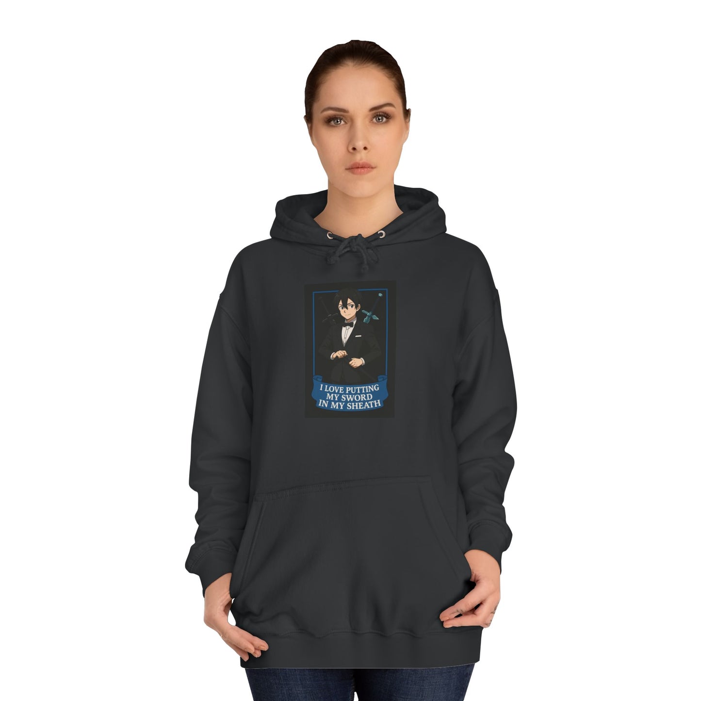Unisex College Hoodie - Trendy Casual Wear, Perfect for College Students, Gift for Graduates, Cozy Layering, Ideal for Campus Events