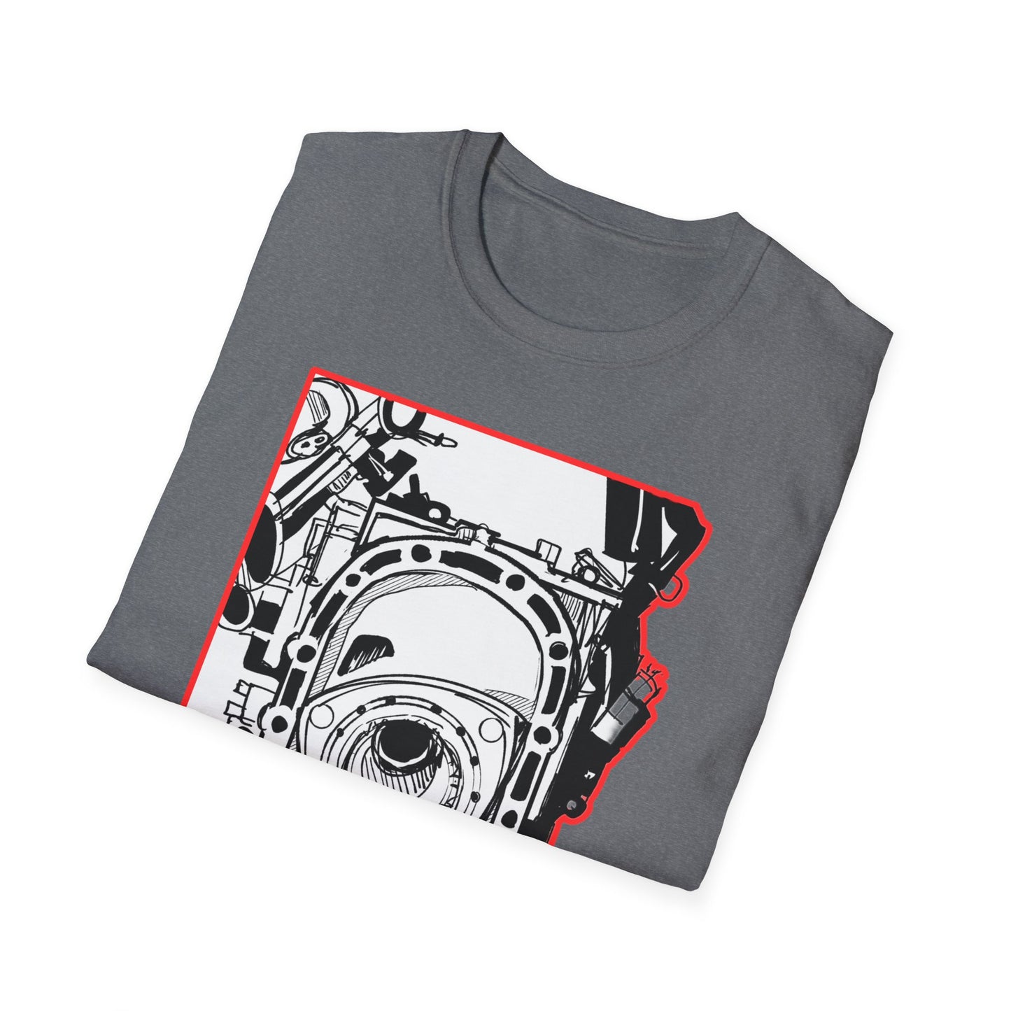 Automotive initial D 16 Eye Art T-Shirt, Gearhead Apparel, Car Enthusiast Gift, Unique Graphic Tee, Vehicle Lover's Top, Creative Statement Shirt