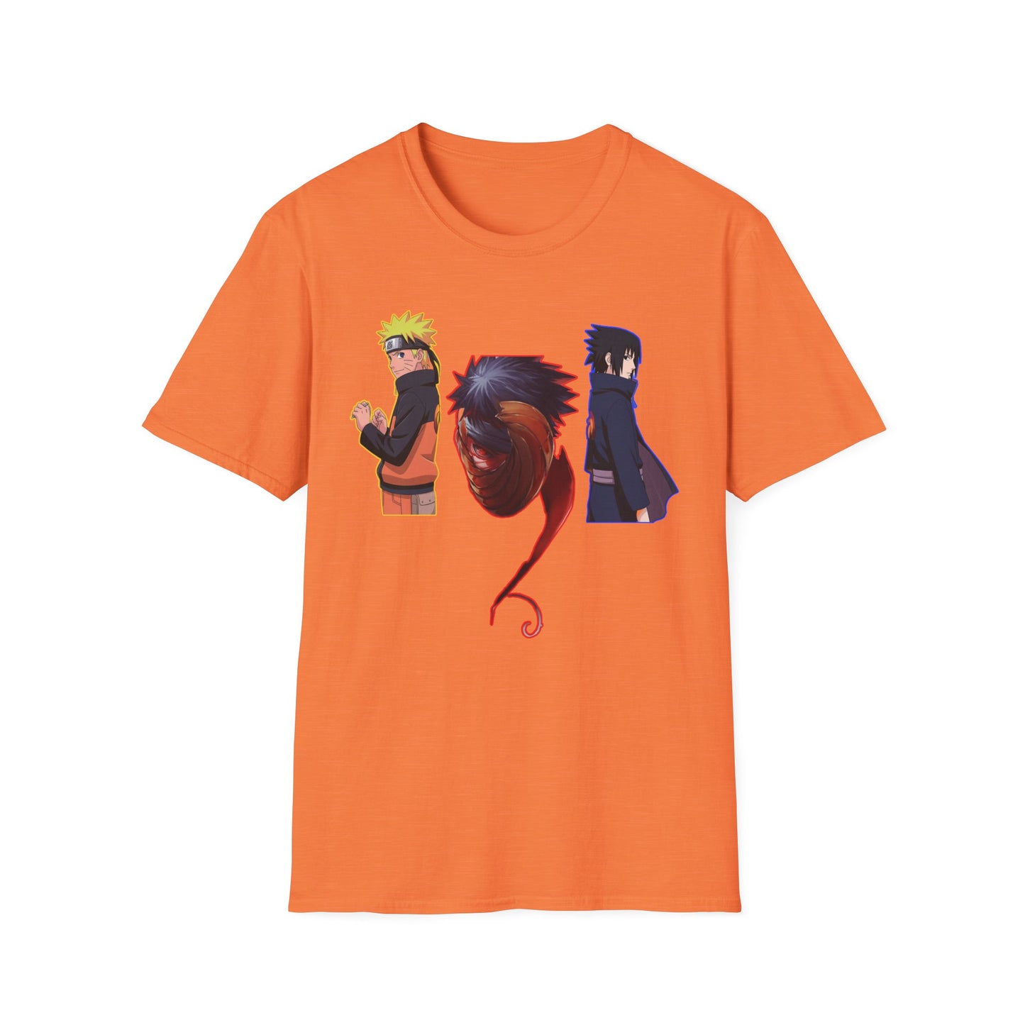 Anime-Inspired Naruto 5 Unisex Softstyle T-Shirt, Graphic Tee for Fans, Casual Wear, Gift for Birthdays, Cosplay, and Conventions