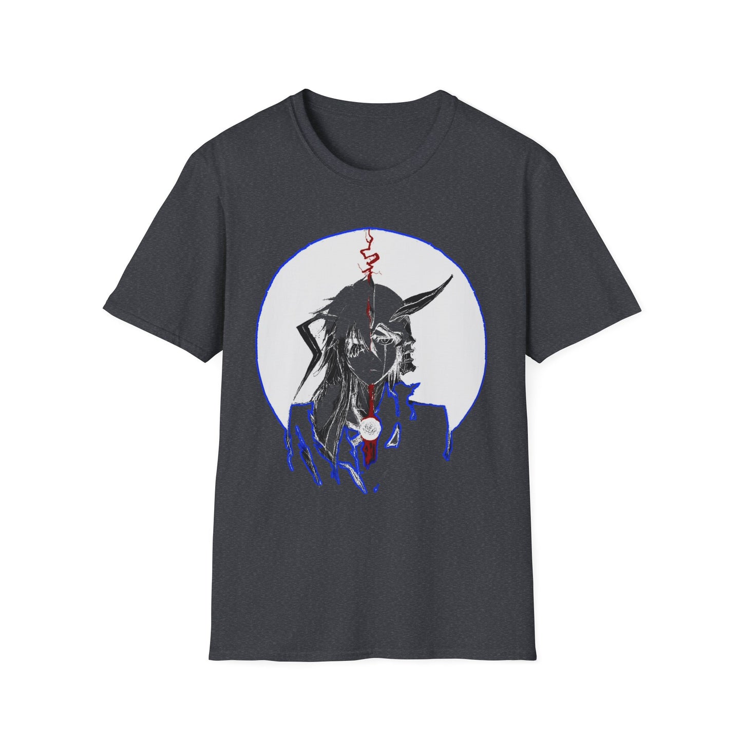 Anime-Inspired bleach 2 Unisex Softstyle T-Shirt, Comfortable Graphic Tee, Casual Wear, Gift for Anime Fans, Lightweight Summer Fashion