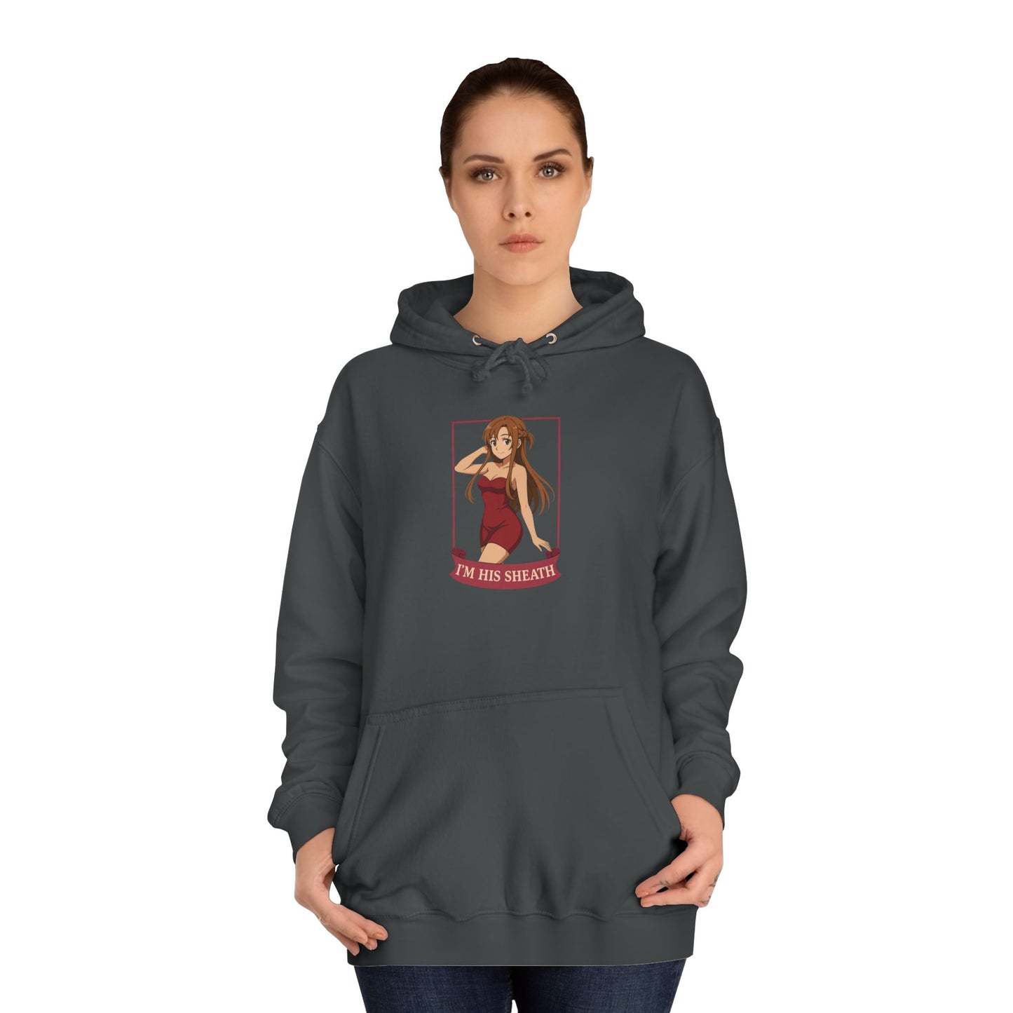 Anime-Inspired Unisex College Hoodie, Comfortable Casual Wear, Unique Graphic Sweatshirt, Trendy Gifts for Students, Streetwear Style