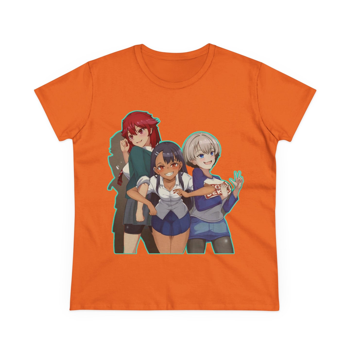 Anime-Inspired Tomo chan is a girl Women's Cotton Tee, Casual Graphic Shirt, Cosplay Tee, Gift for Anime Fans, Cute Manga Shirt
