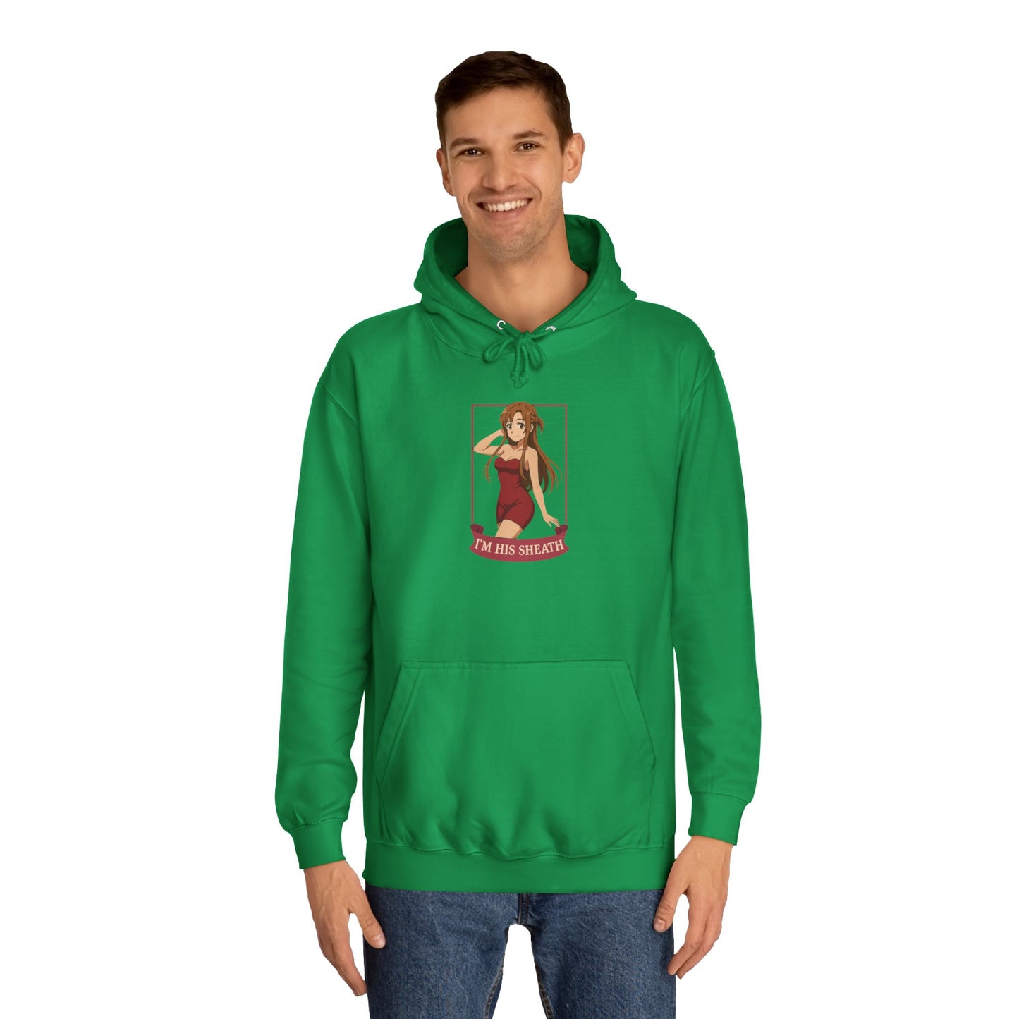 Anime-Inspired Unisex College Hoodie, Comfortable Casual Wear, Unique Graphic Sweatshirt, Trendy Gifts for Students, Streetwear Style