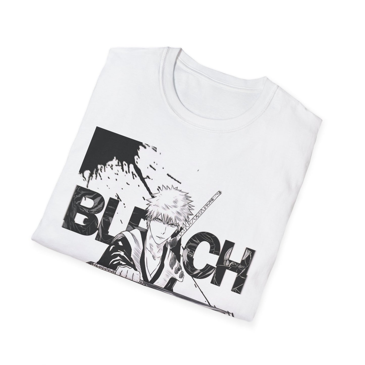 Bleach 15 Unisex Softstyle T-Shirt, Anime Tee, Manga Shirt, Gift for Fans, Streetwear, Casual Wear
