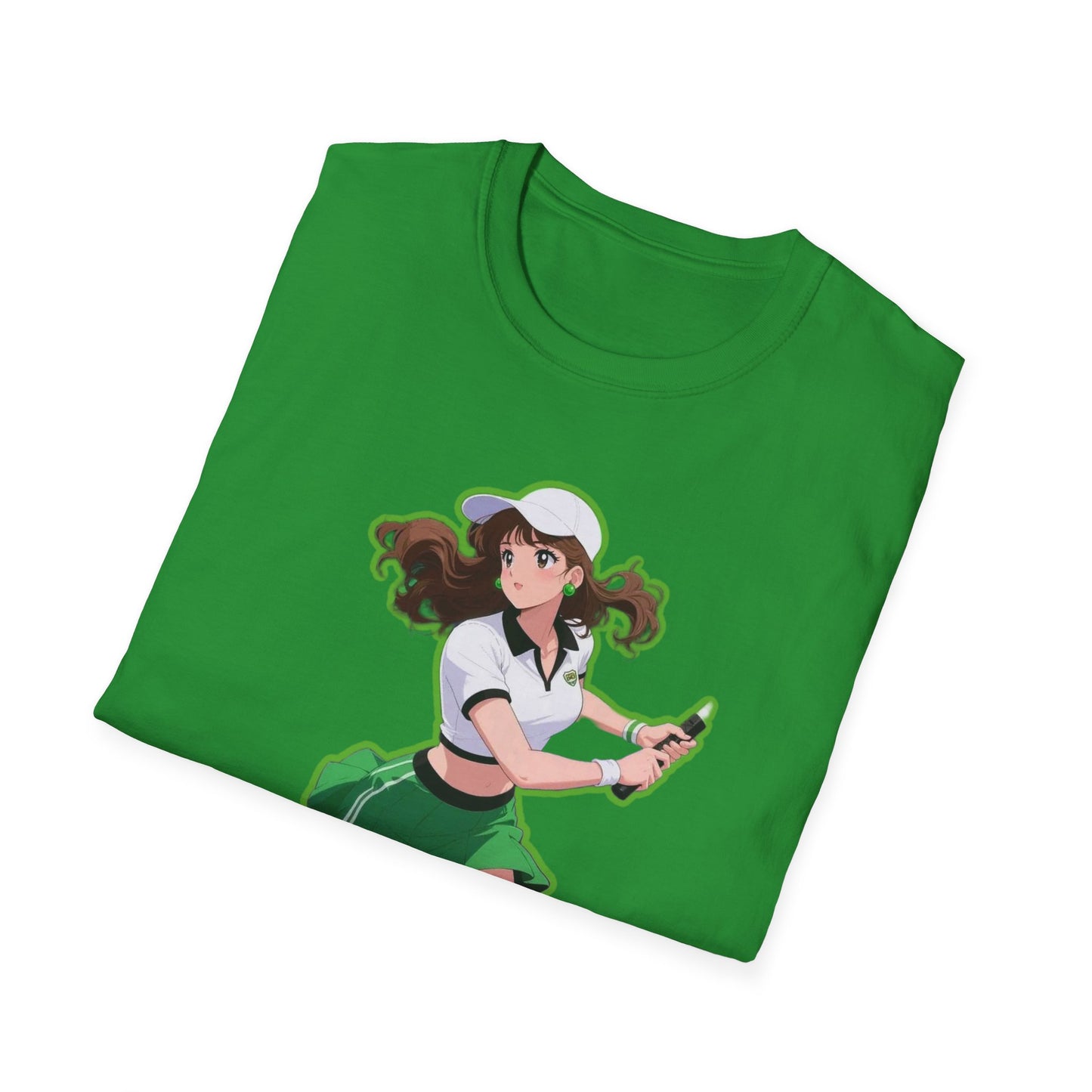 Playful Anime sailor moon 4 Character T-Shirt, Unisex Softstyle Tee, Casual Graphic Shirt, Gift for Anime Lovers, Fun Everyday Wear, Otaku Merchandise