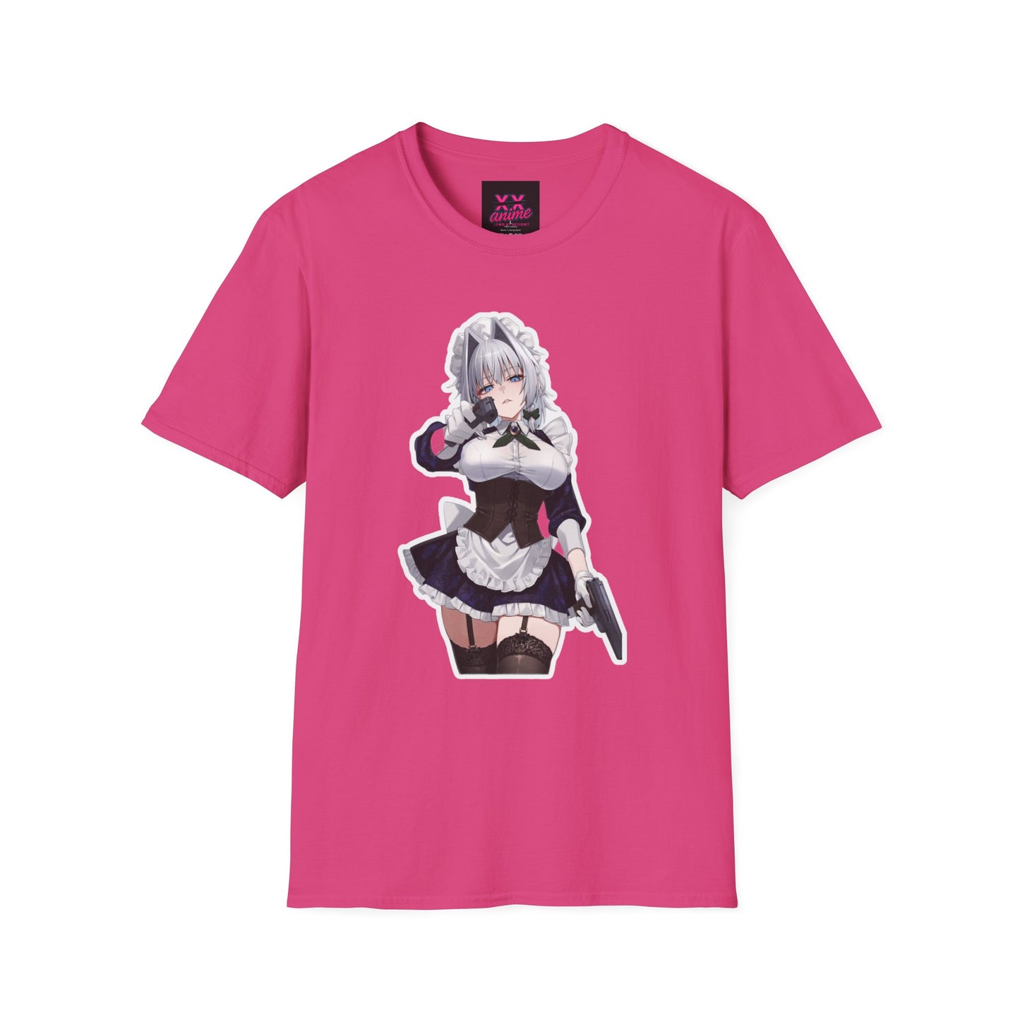 Anime-Inspired Unisex lewd gun T-Shirt - Fun, Playful Design, Perfect for Anime Lovers, Cosplay, Gifts, Casual Wear, and Conventions