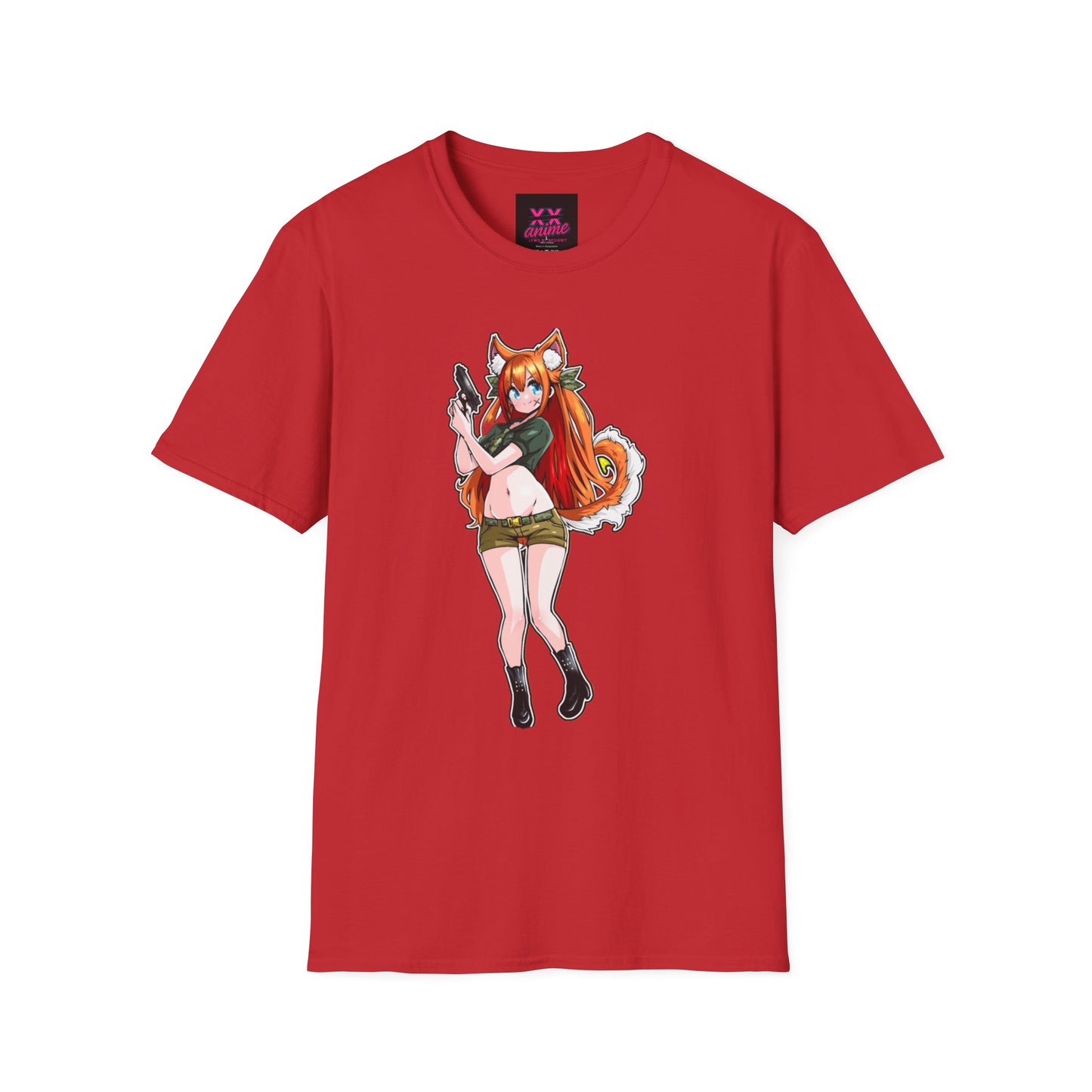 Anime lewd Graphic Tee, Casual Unisex T-Shirt, Trendy Character Shirt, Cute Gift for Anime Lovers, Streetwear for Fans
