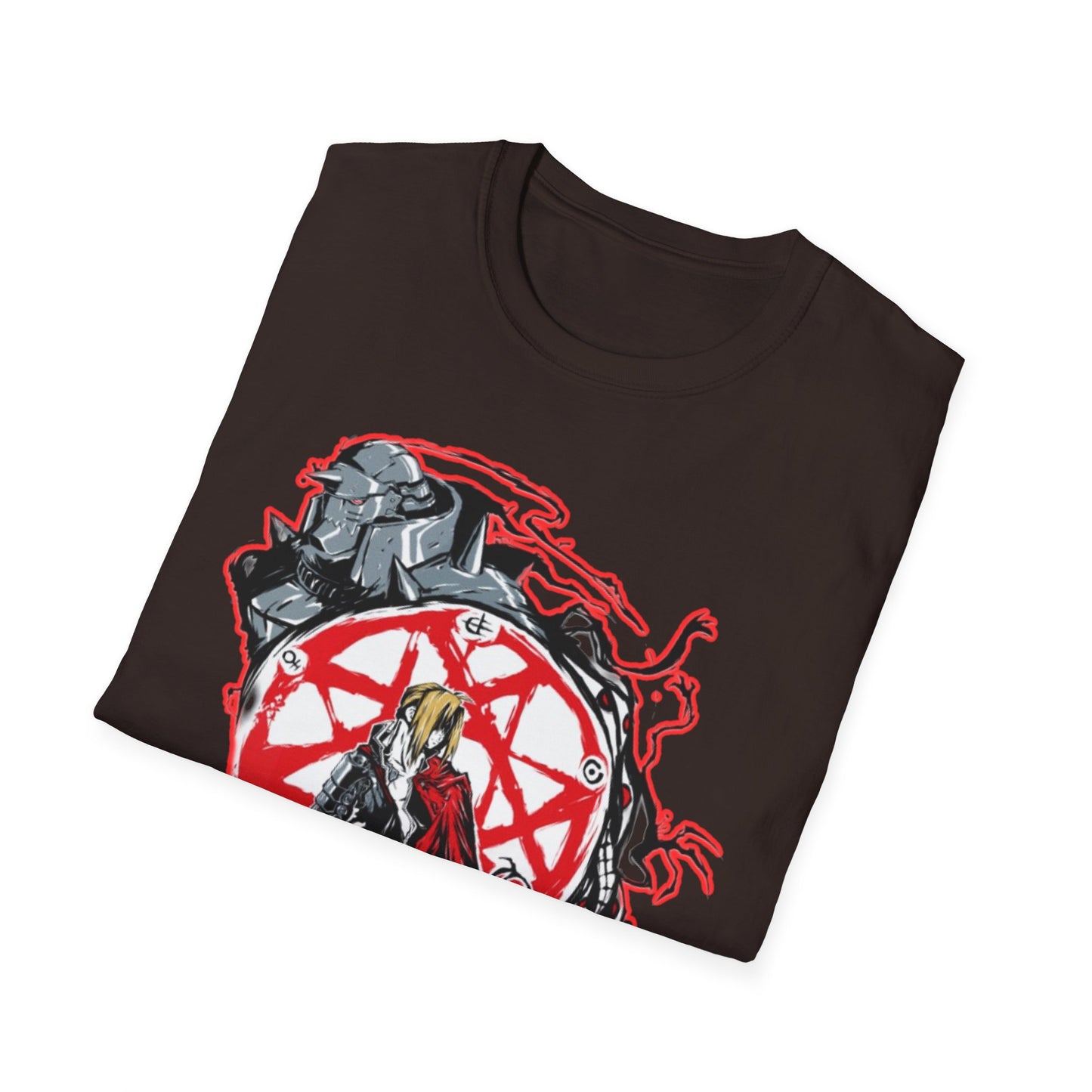 Unisex Graphic Tee fma - Vintage Norse Mythology Design, Casual Wear, Gift for Fans, Birthday, Everyday Style, Cosplay
