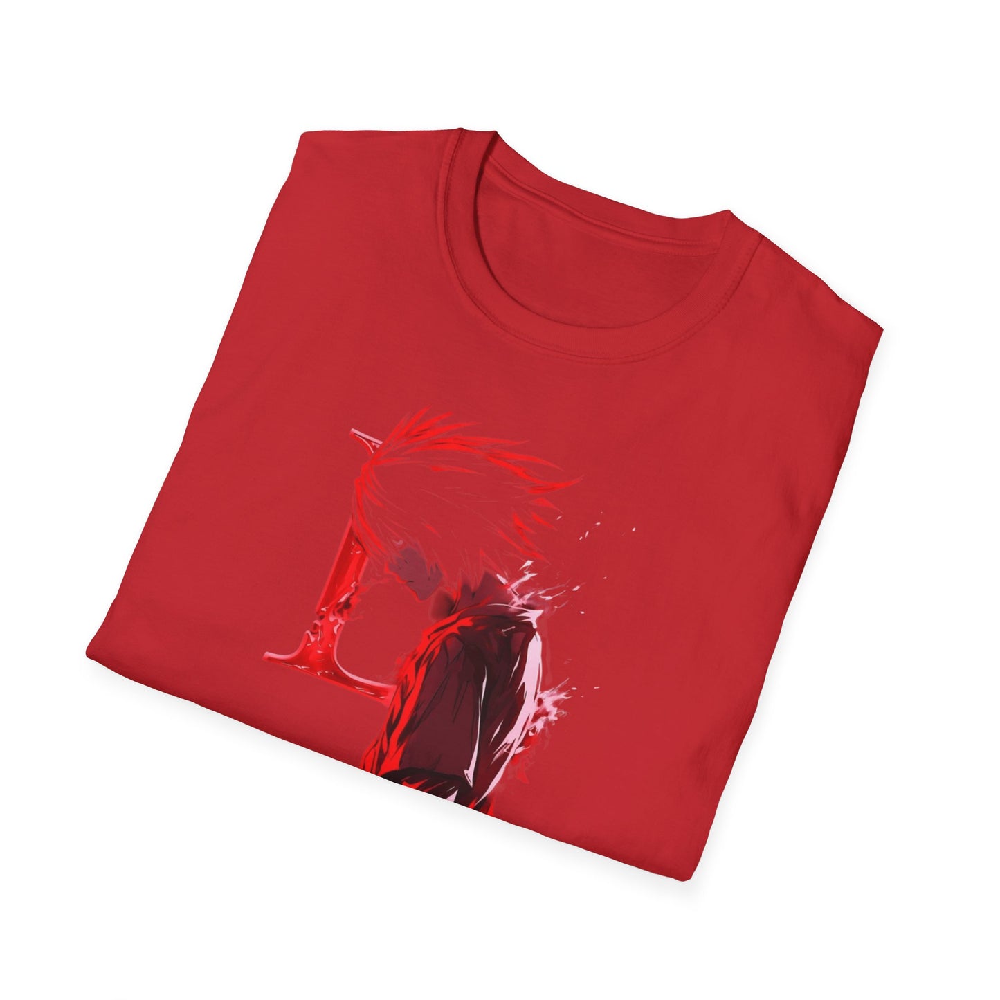 Dn Anime-Inspired Unisex Softstyle T-Shirt, Retro Anime Tee, Gifts for Otaku, Casual Wear, Unique Graphic Shirt